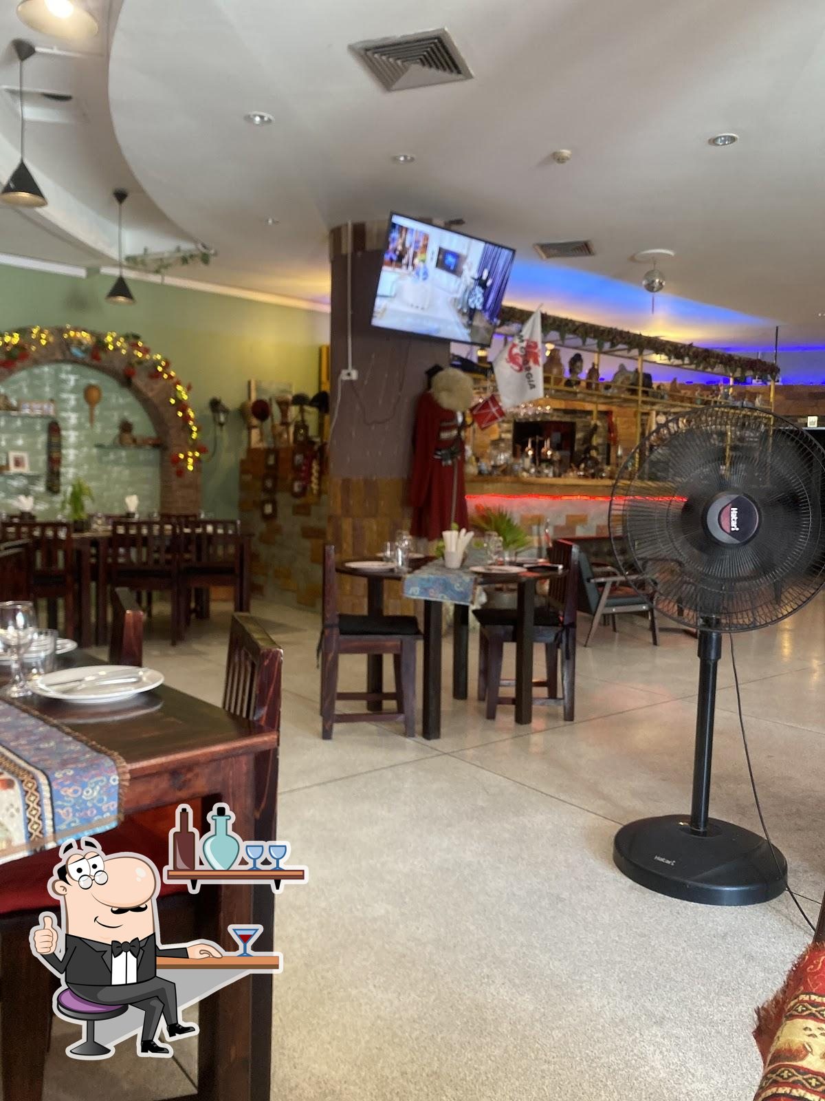 Интерьер "Nana’s Georgian Kitchen".