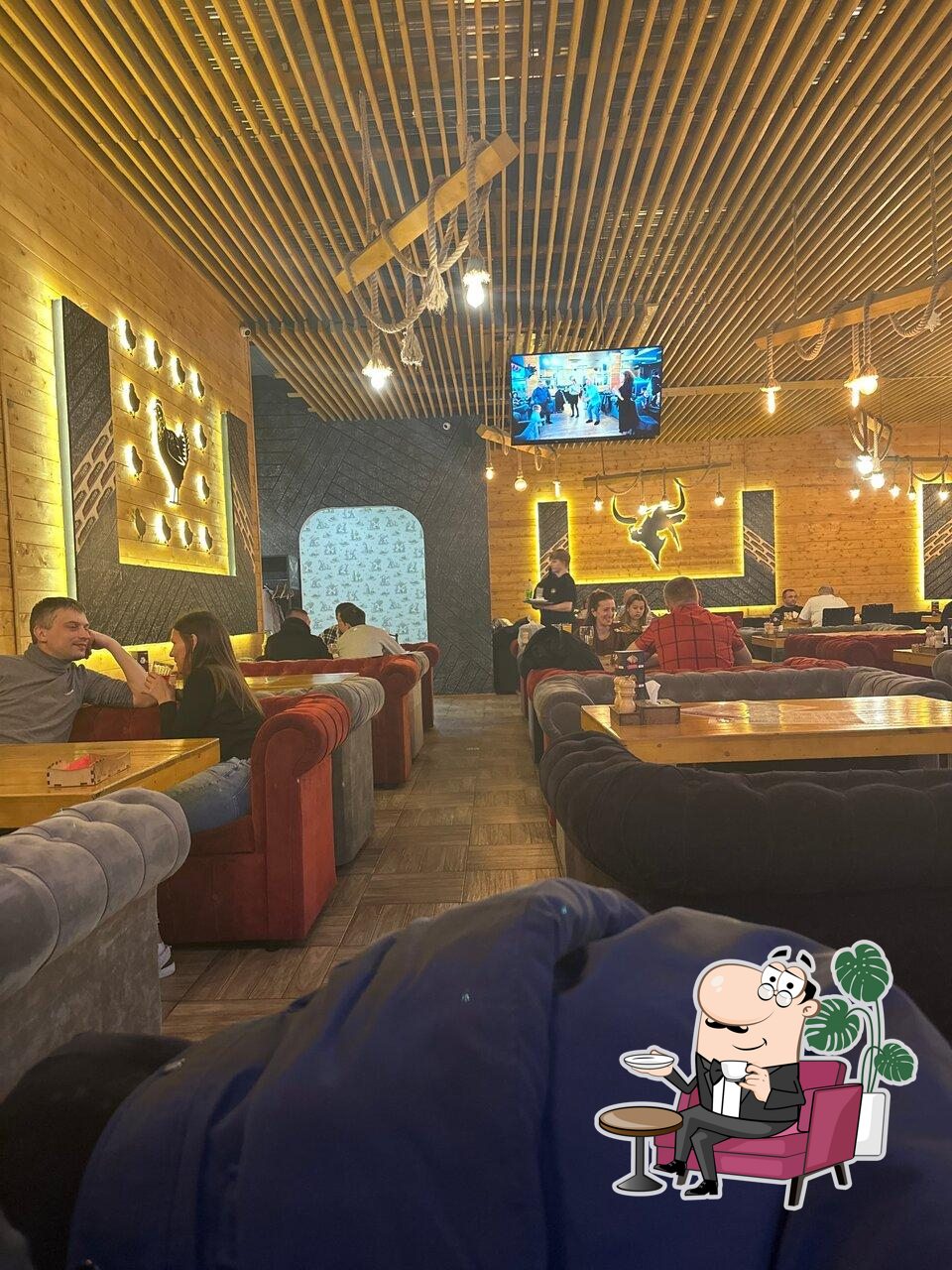 Интерьер "Мясо&Хлеб".