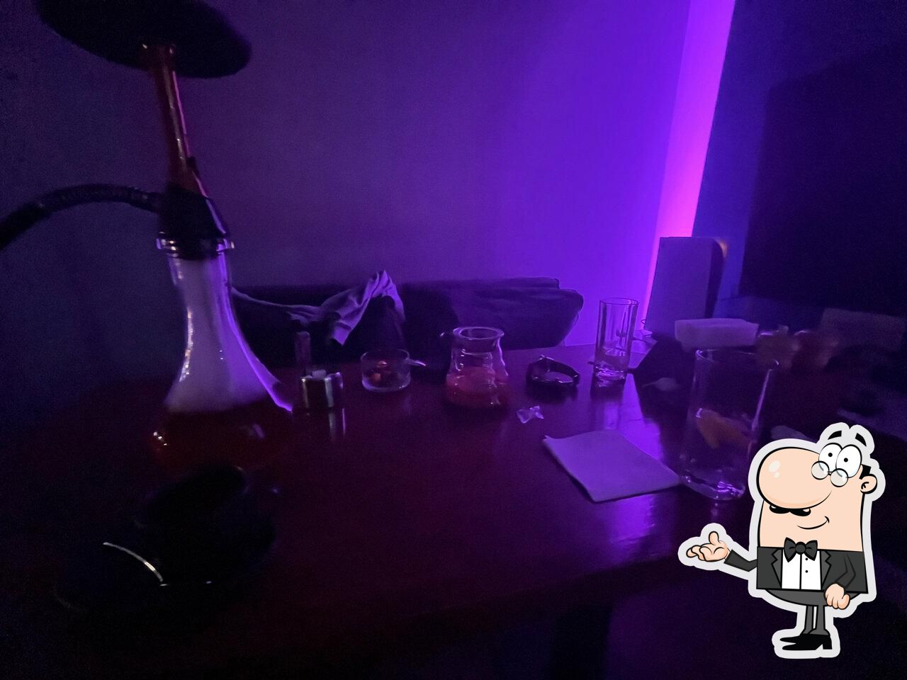 Интерьер "Aura Lounge".