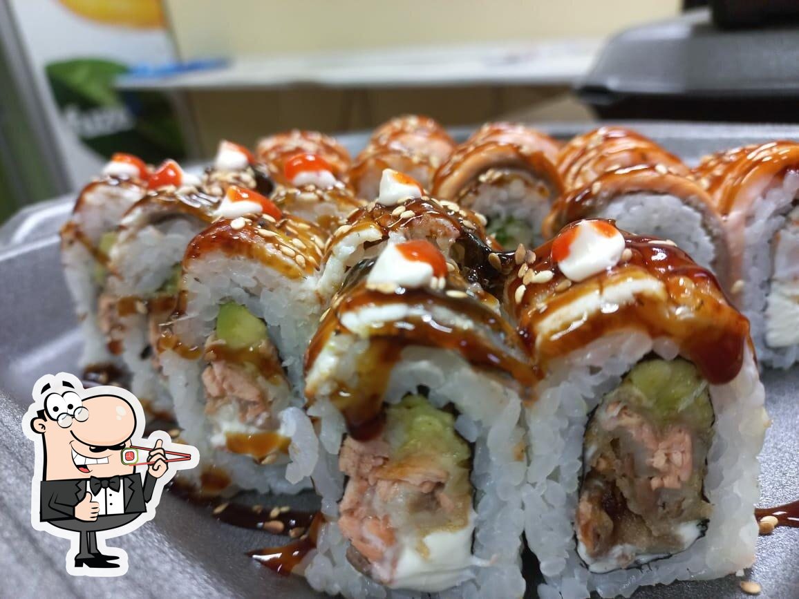 В "Sushi-village" вы можете попробовать суши.