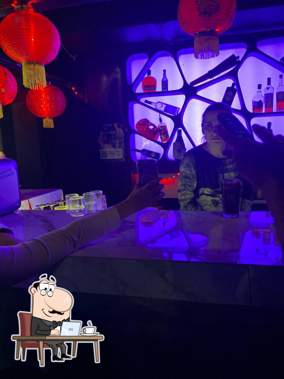 Интерьер "Bla Bla Bar".