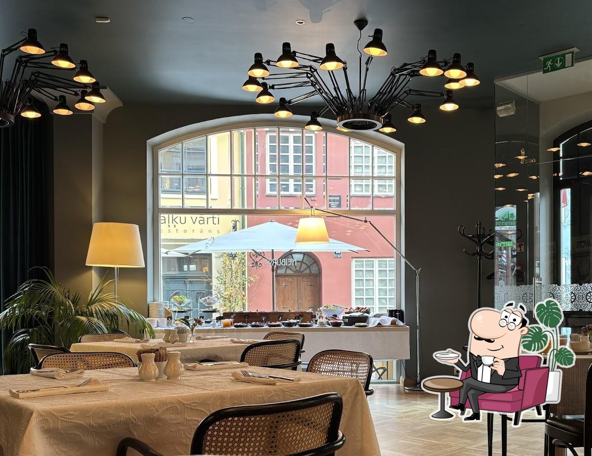 Интерьер "Neiburgs Hotel & Restaurant".
