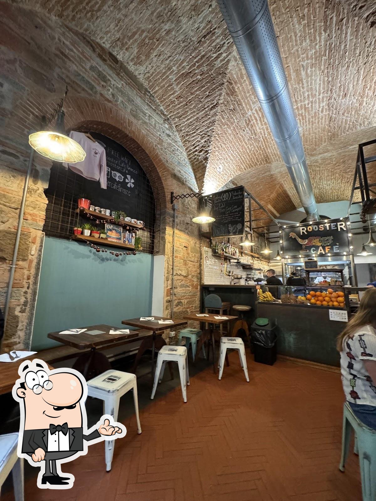 Посмотрите на внутренний интерьер "Rooster Cafe Firenze - Sant'Egidio".