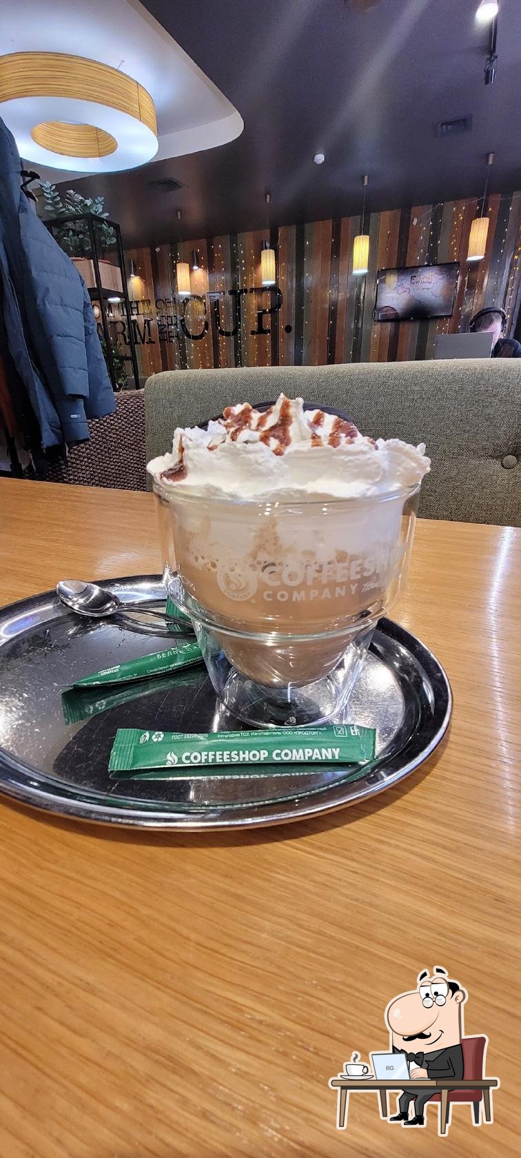 Посмотрите на внутренний интерьер "Coffeeshop Company".