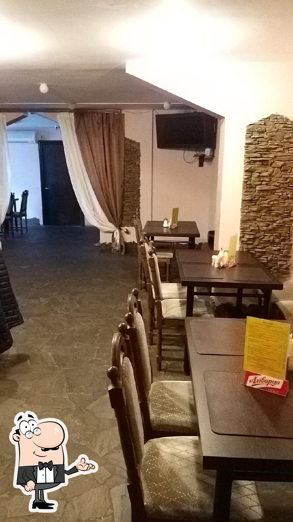 Интерьер "Кафе Оникс".