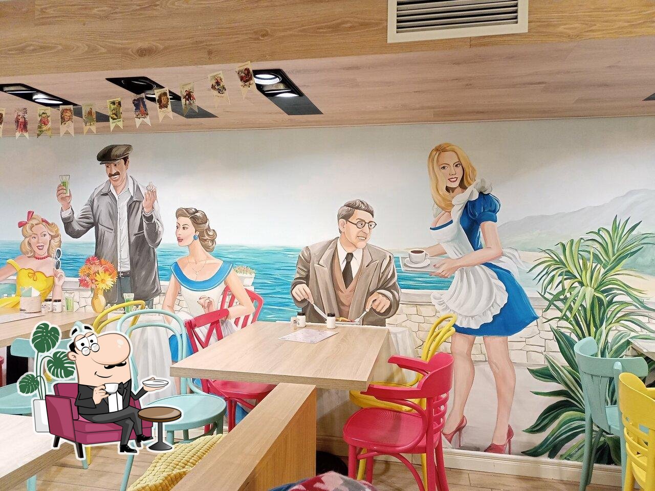 Интерьер "Пельменная № 1".