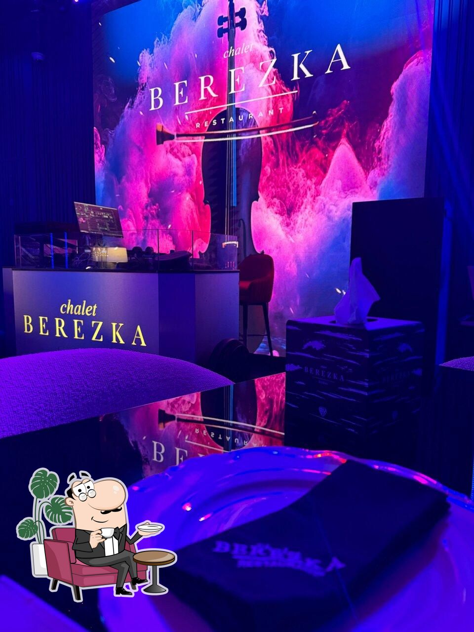 Интерьер "Chalet Berezka Dubai".
