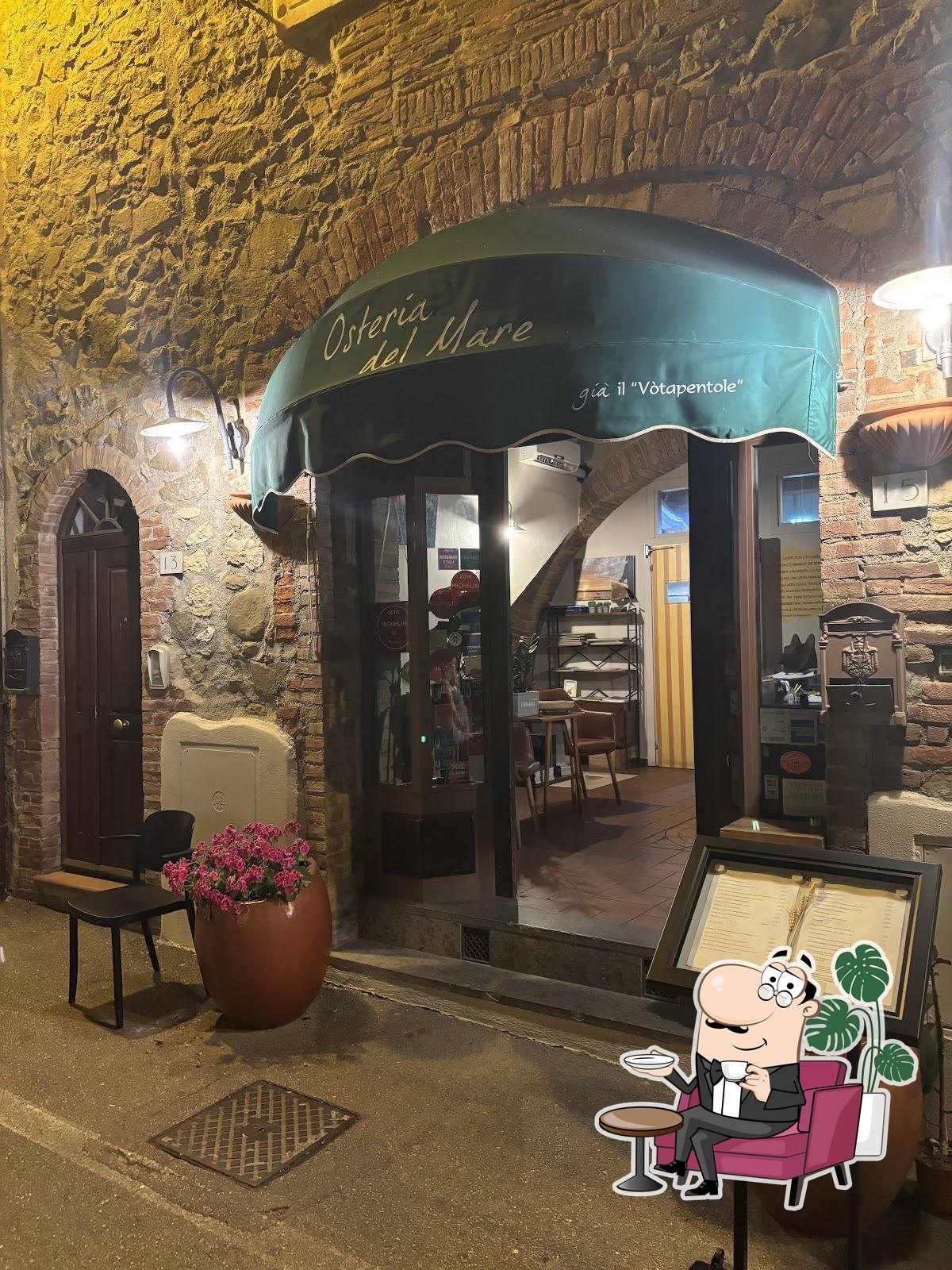 Забронируйте столик в "Osteria del Mare già Vòtapentole".