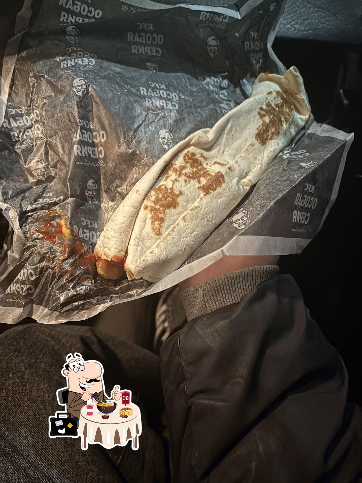 Еда в "KFC Вест Солигорск"