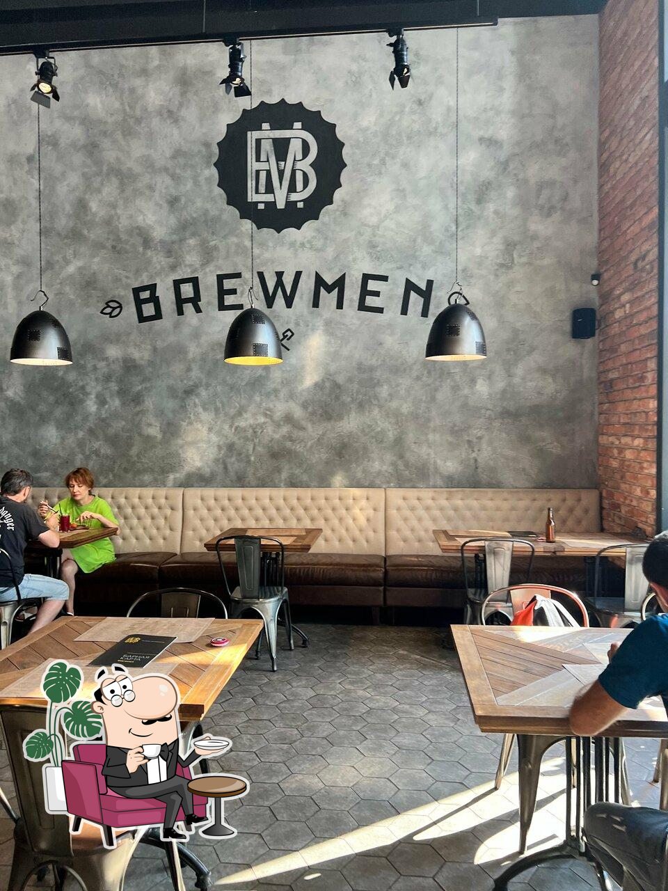 Забронируйте столик в "Brewmen".