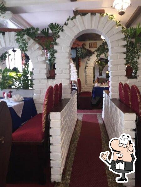 Интерьер "Drago Steakhouse".