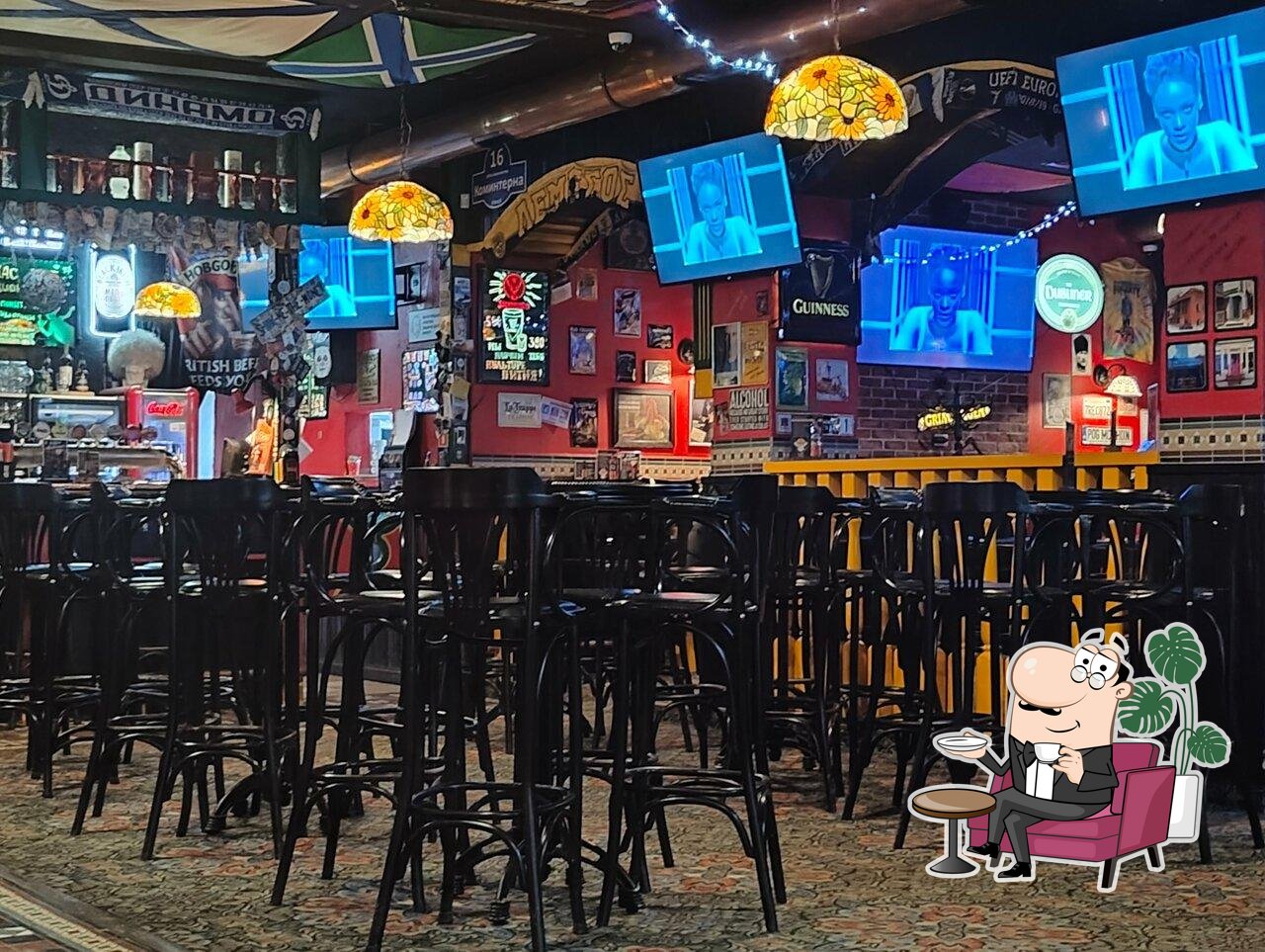 Забронируйте столик в "Harat’s pub".