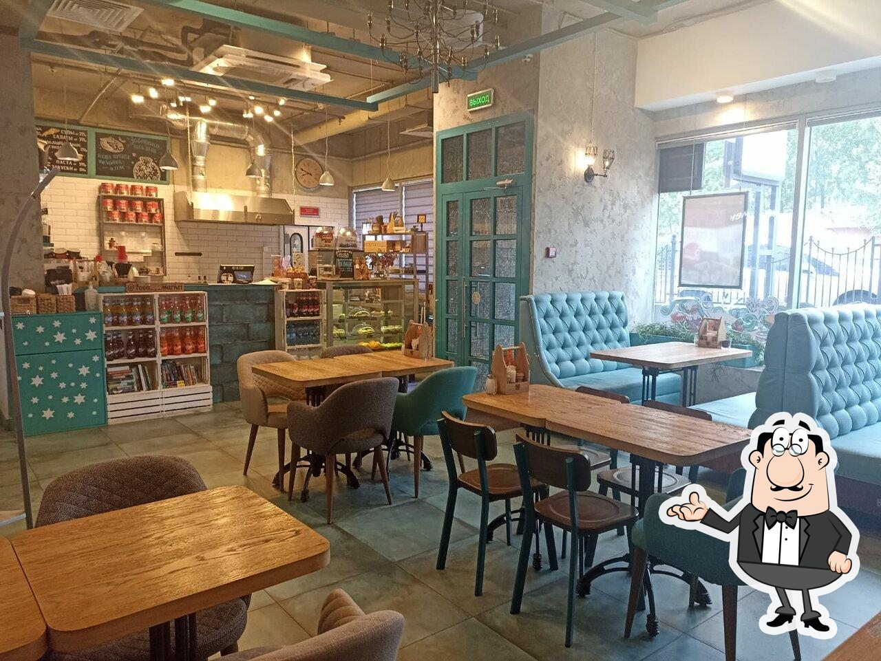 Забронируйте столик в "Food Market".