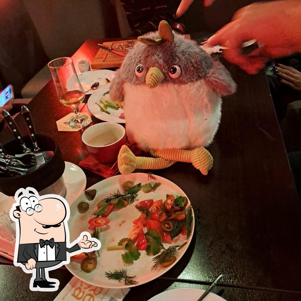Интерьер "BBQ Restaurant".