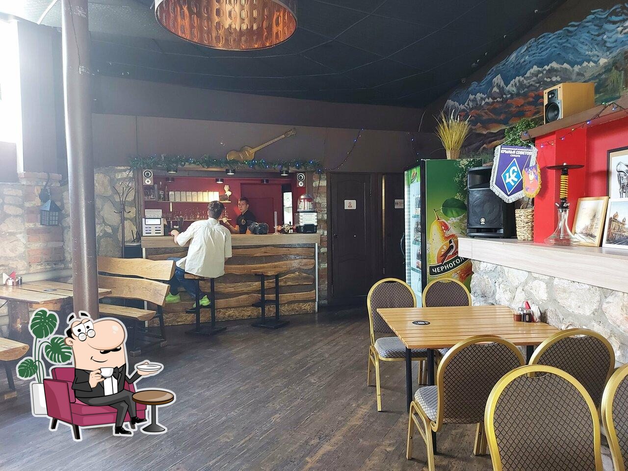 Интерьер "Ели мясо мужики".