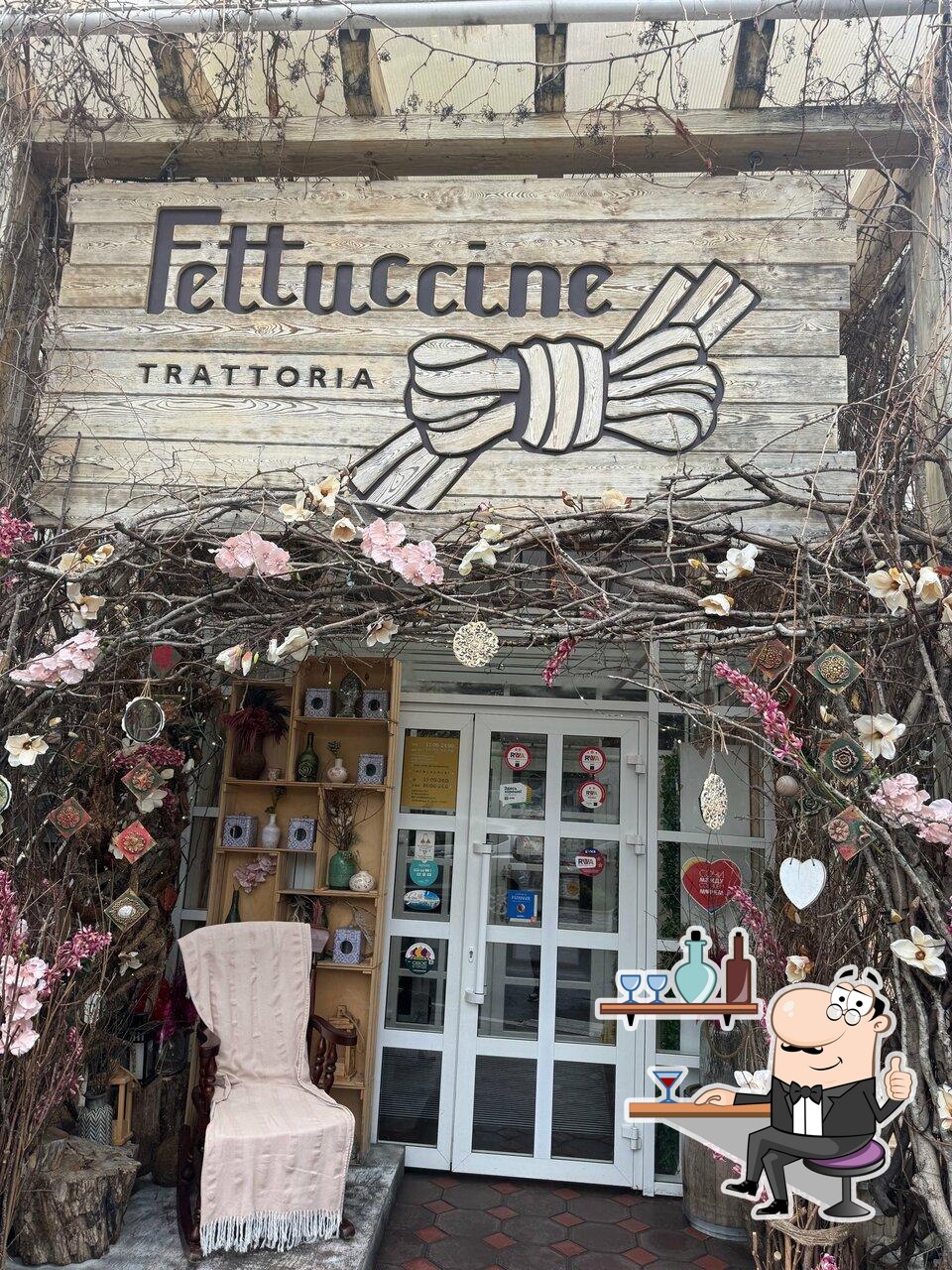 Интерьер "Феттуччине".