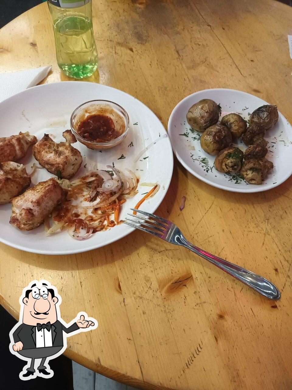 Интерьер "Хочу мяса".