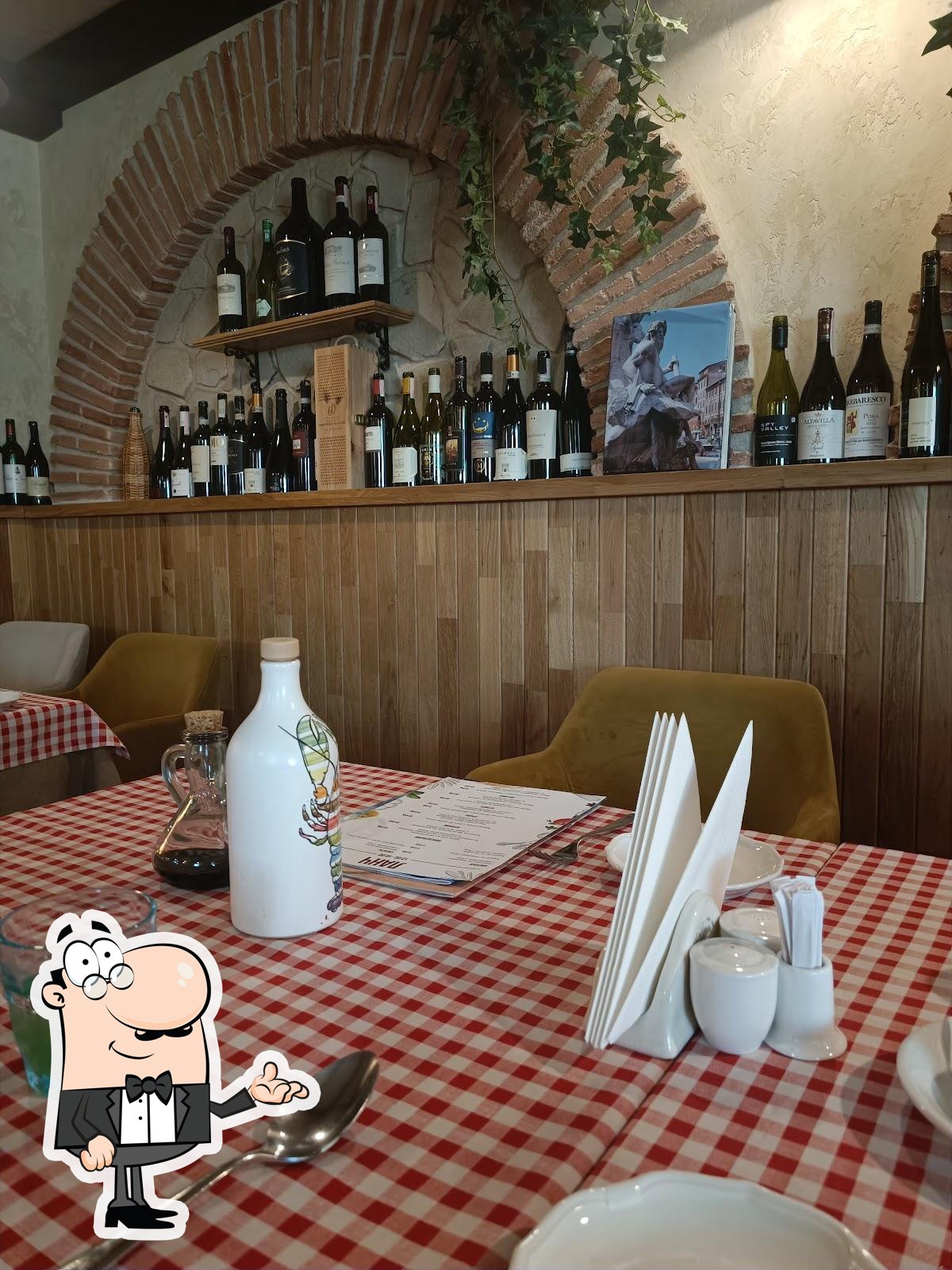 Интерьер "La Scala Trattoria Ignazio".