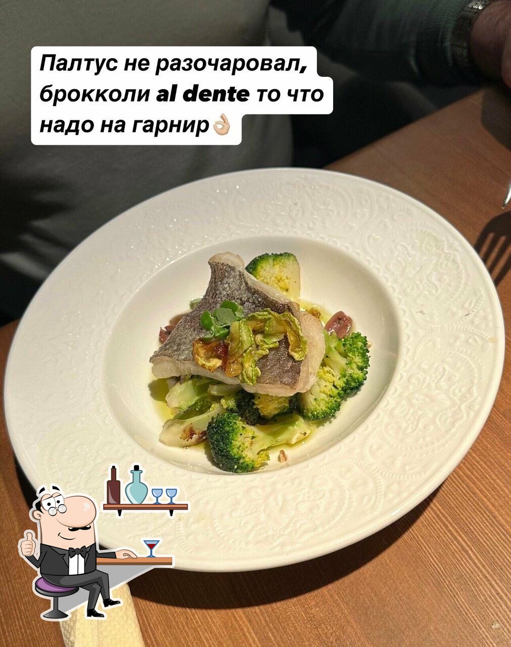 Посмотрите на внутренний интерьер "Osteria Mario".
