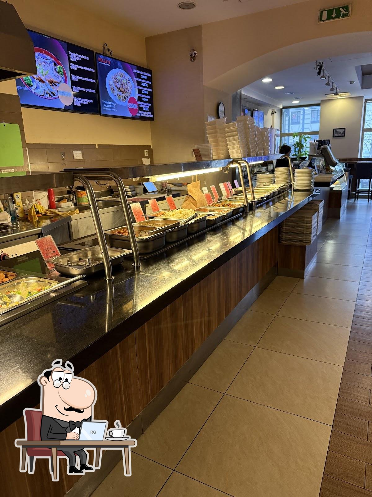 Забронируйте столик в "Kelly's wok".