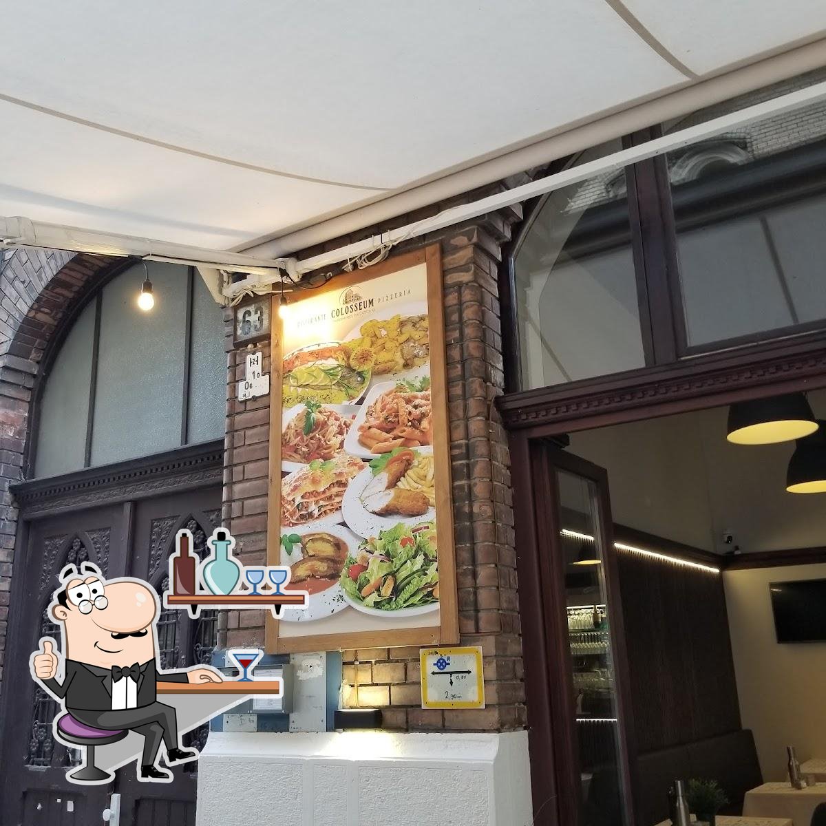 Забронируйте столик в "Colosseum Restaurant".