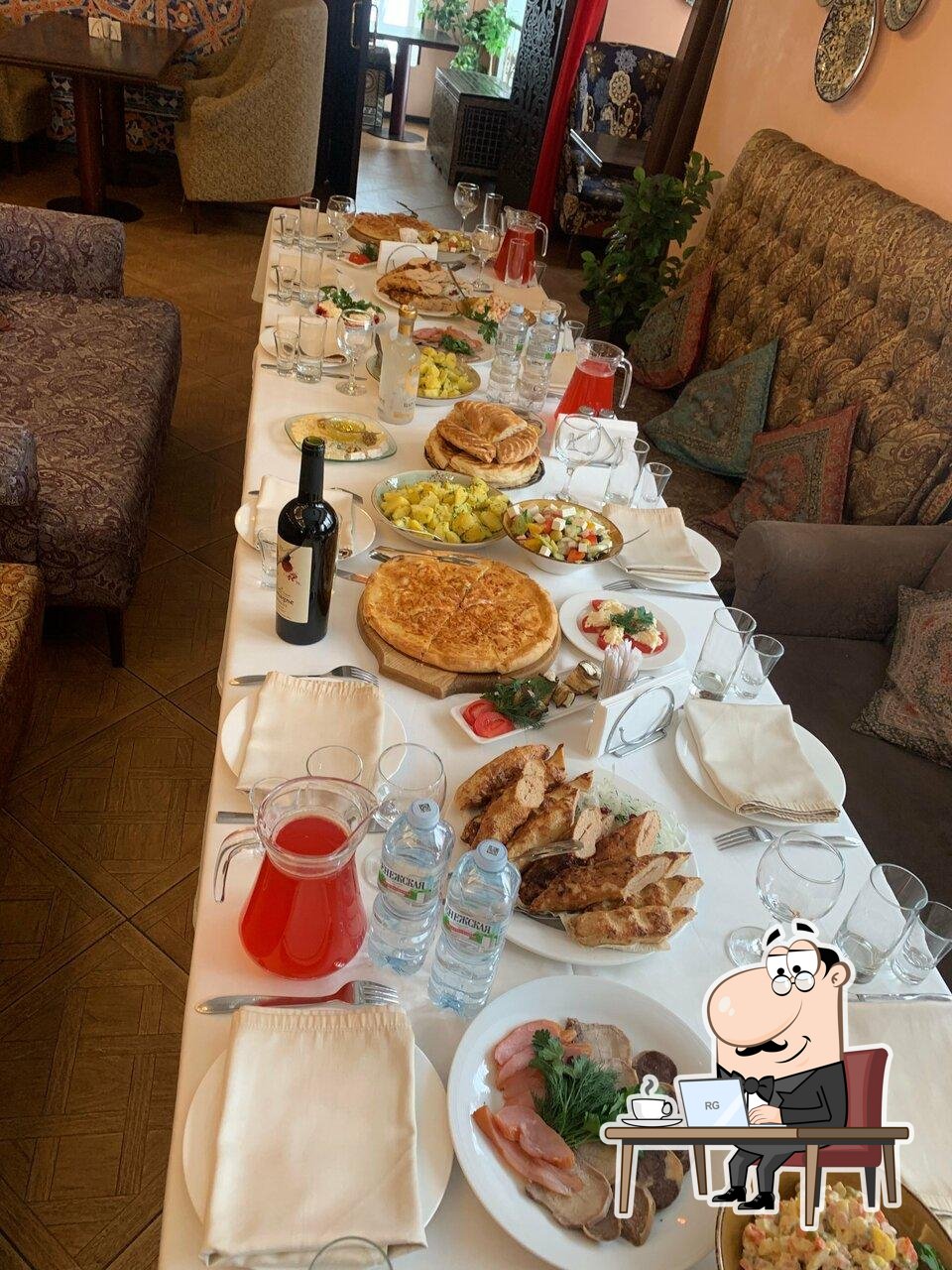 Интерьер "Дастархан".