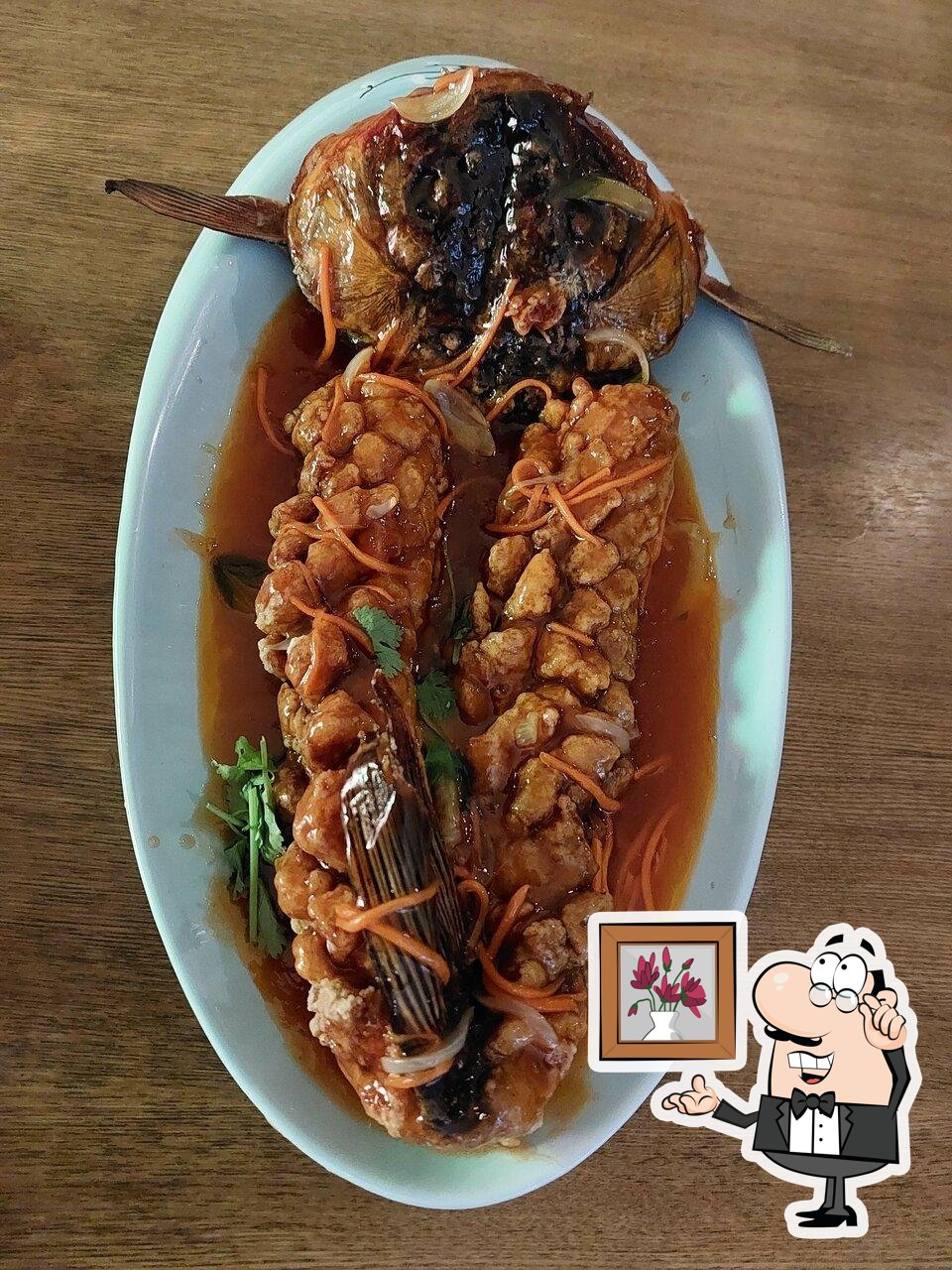 Посмотрите на внутренний интерьер "Русский шанхай".