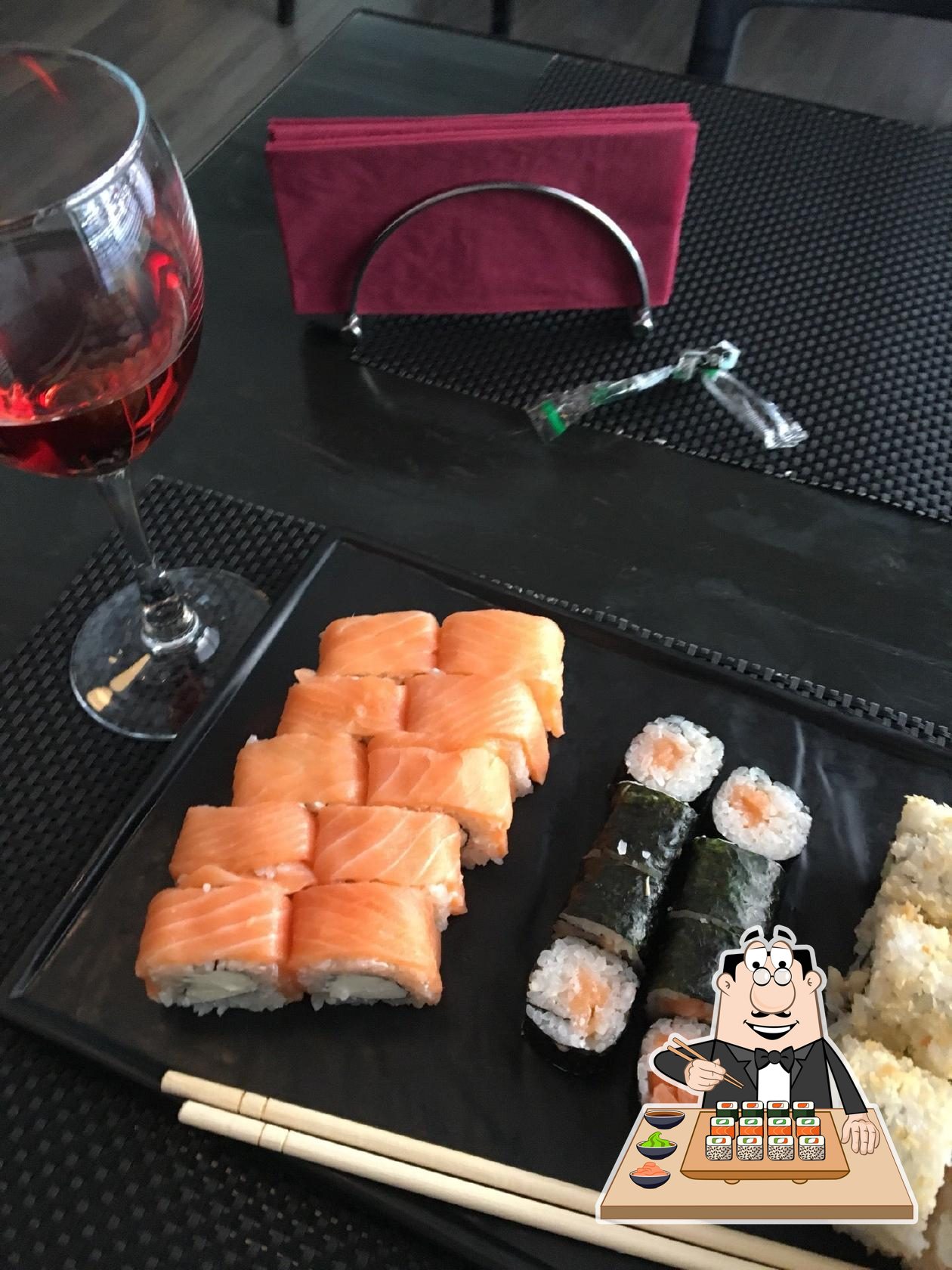 В "Manga Sushi" вы можете попробовать суши.