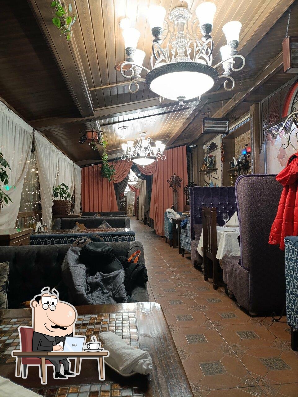 Интерьер "Шафран".