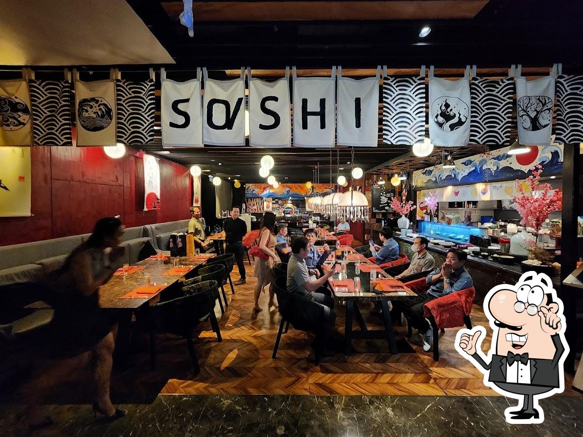 Забронируйте столик в "SOSHI".
