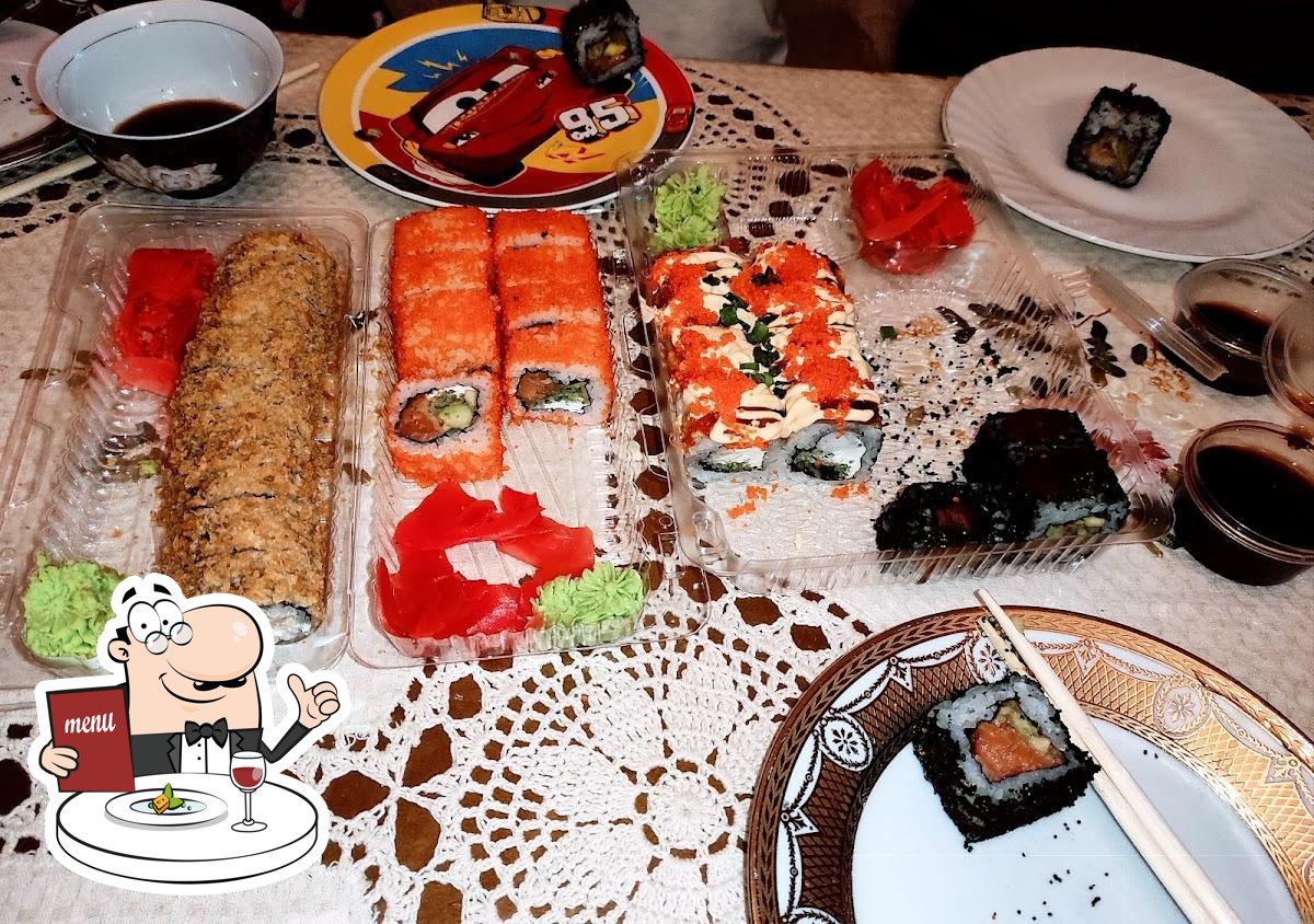 Еда в "Рыбный маркет"