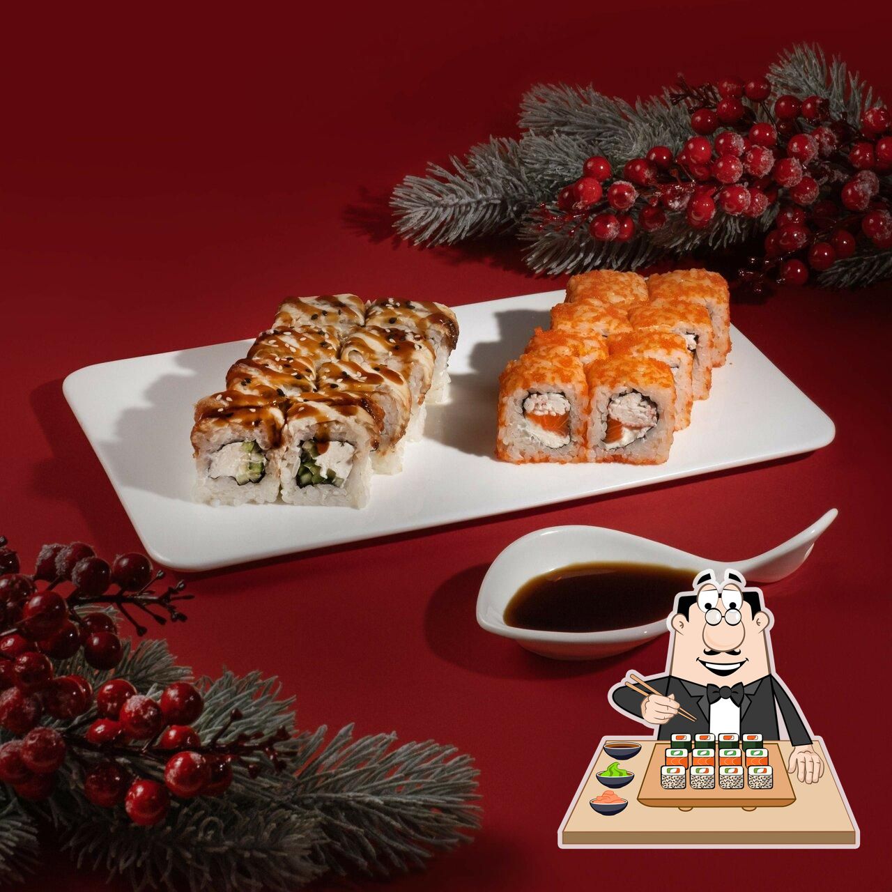 Попробуйте суши в "Sushibox".