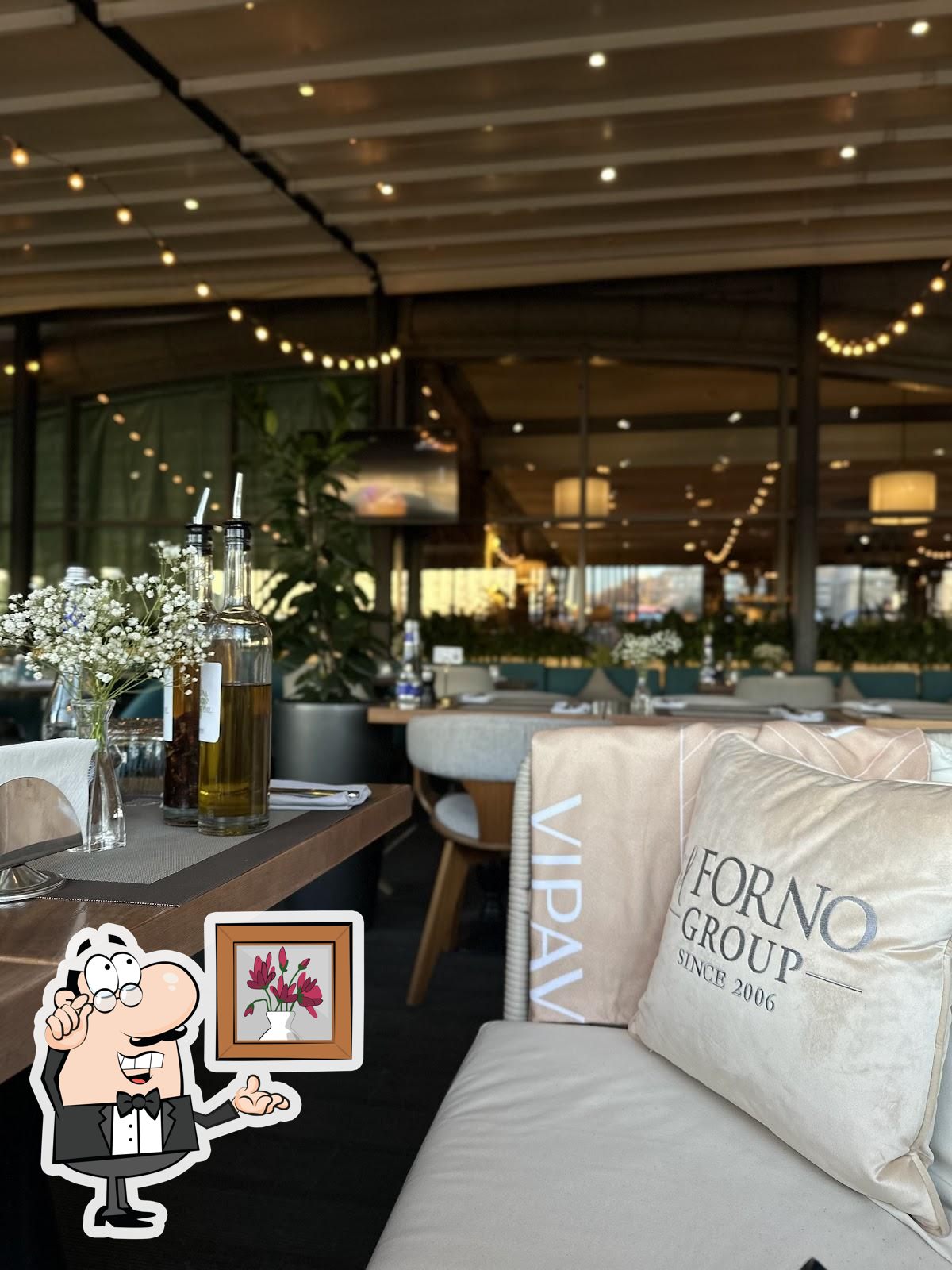 Интерьер "Il Forno".