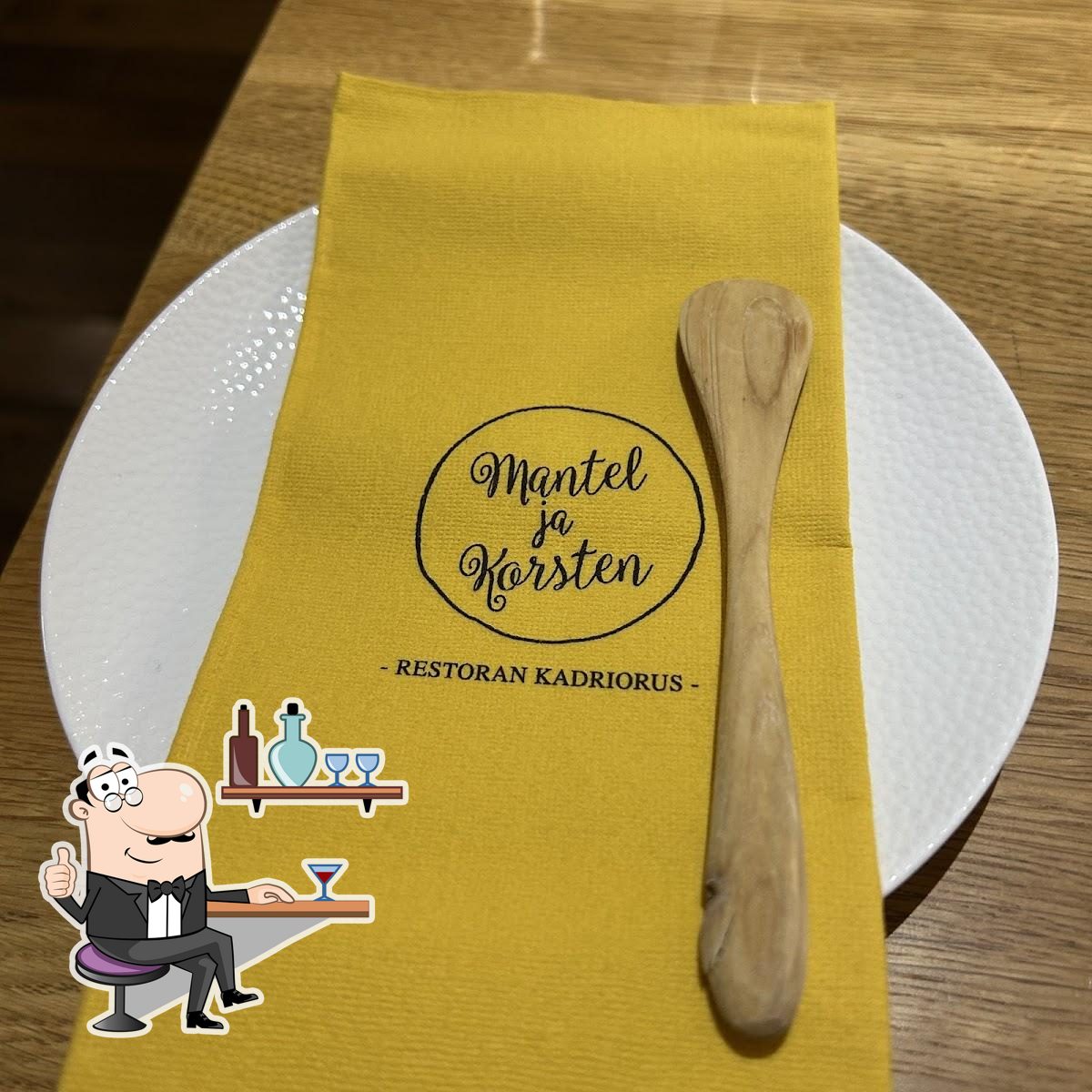 Забронируйте столик в "Mantel & Korsten".