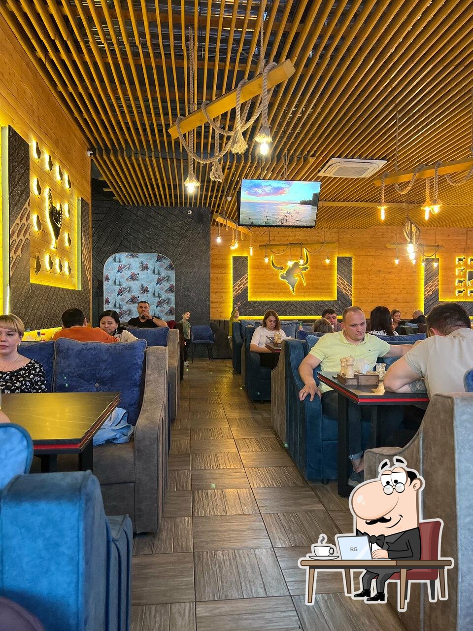 Интерьер "Мясо&Хлеб".