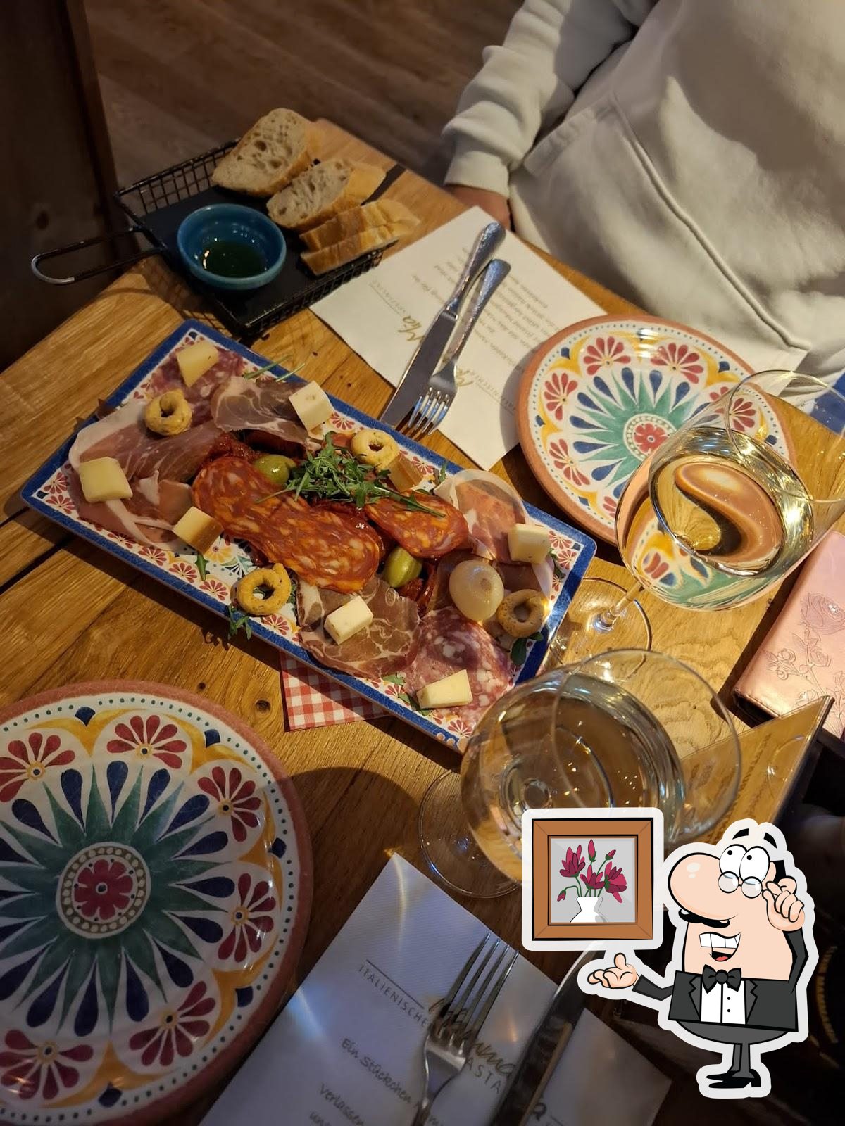 Посмотрите на внутренний интерьер "Ristorante "Mamma Mia"".
