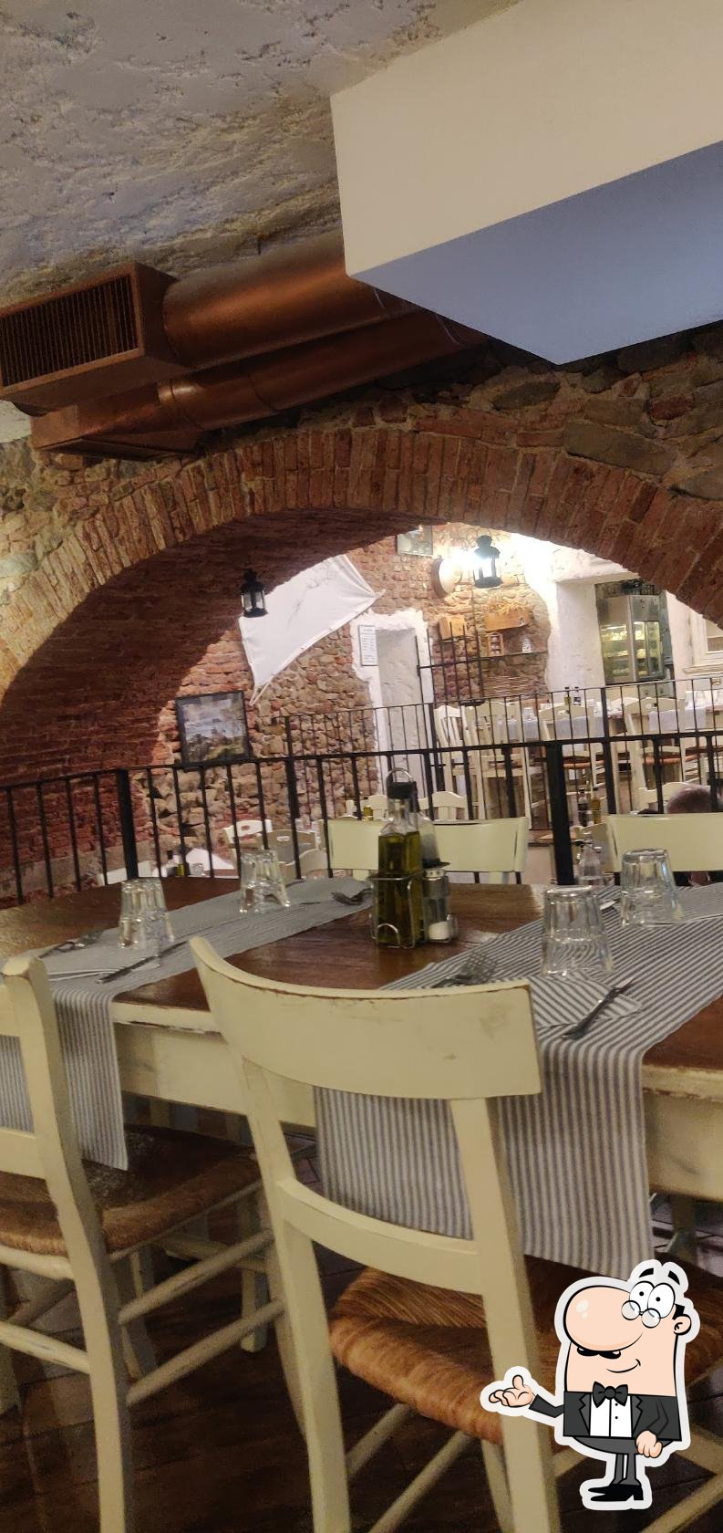 Интерьер "Ristorante la Fortezza".