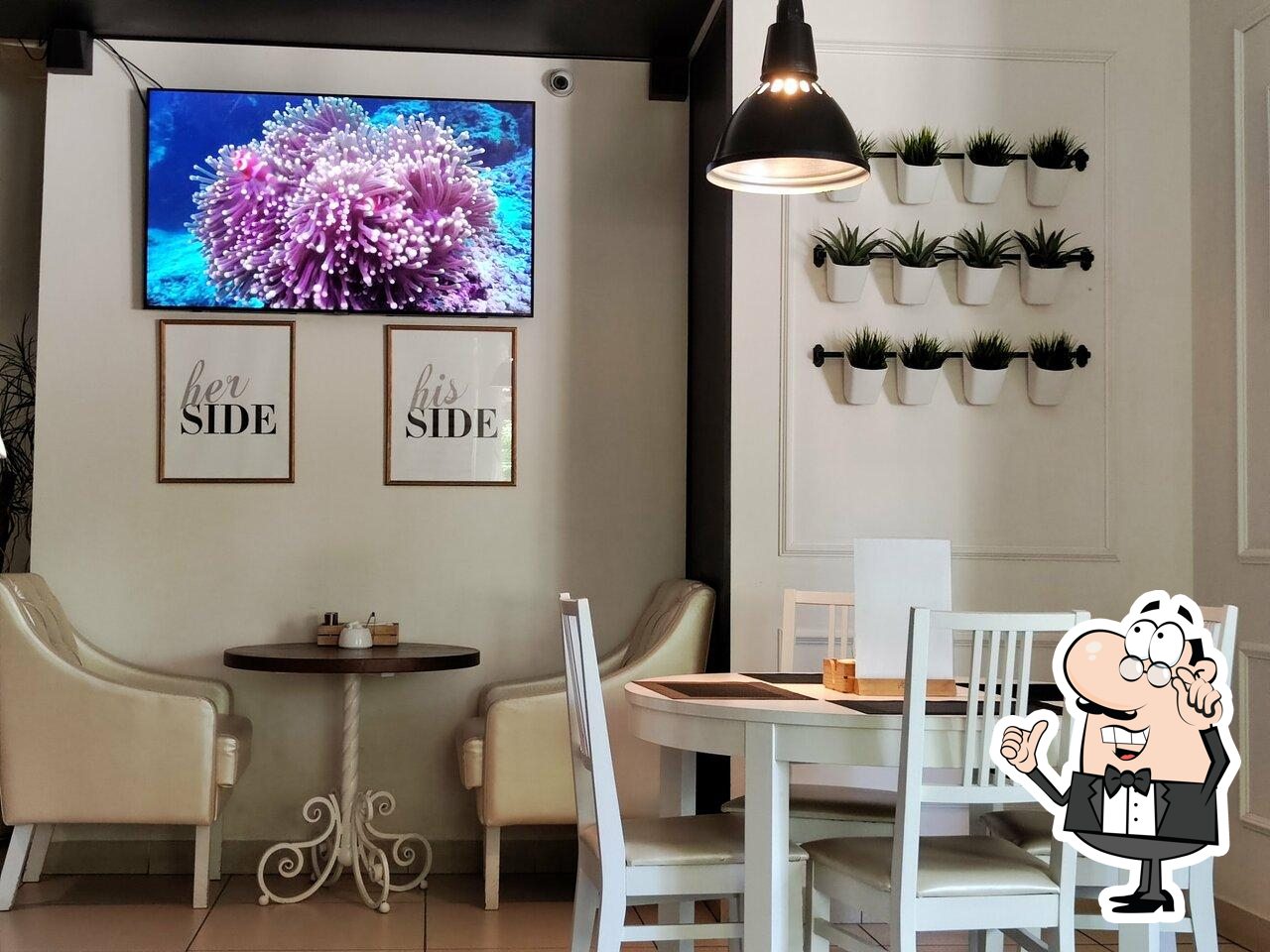 Посмотрите на внутренний интерьер "Волстрит".