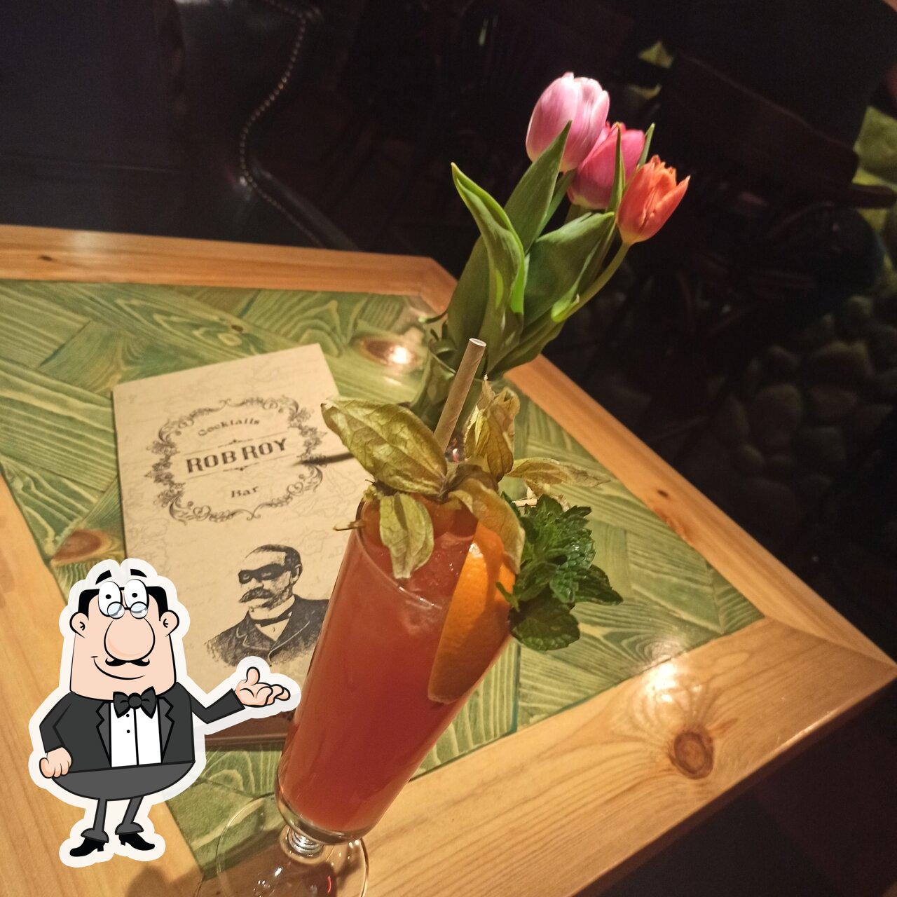 Интерьер "Rob Roy".