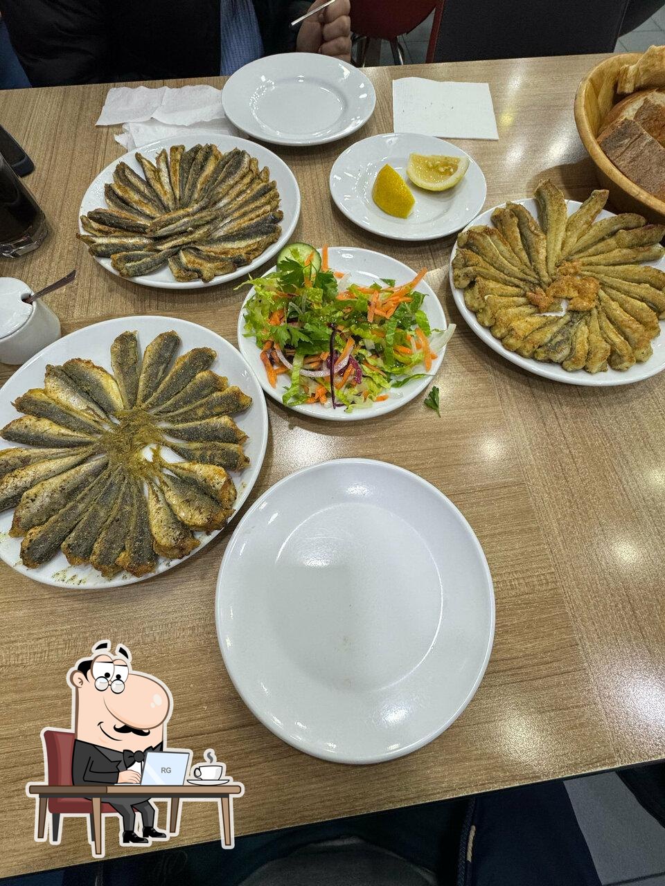 Интерьер "Balıklama Balık Lokantası".