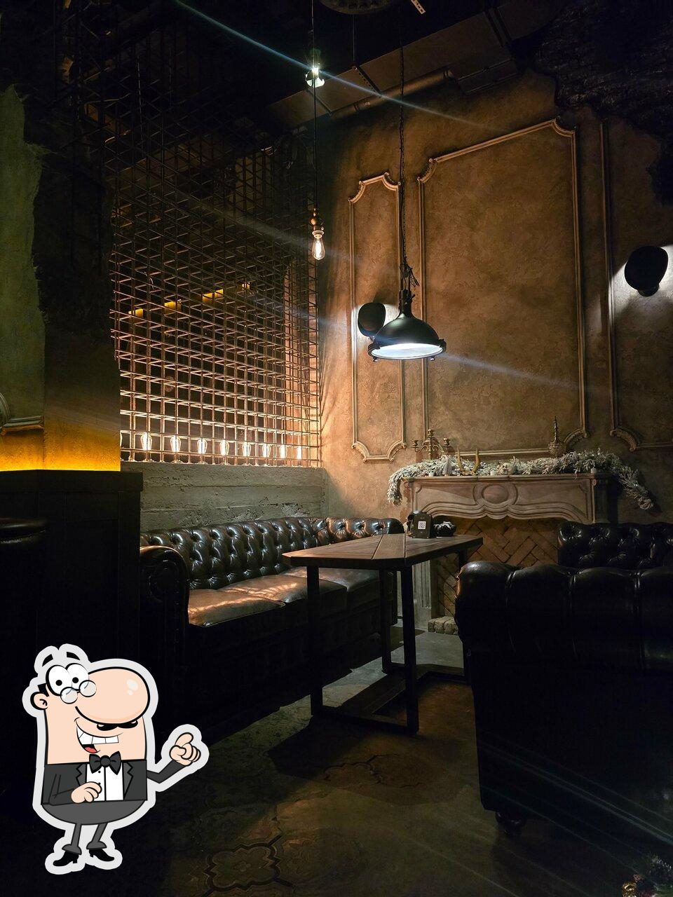 Интерьер "Tangiers Lounge Typography".