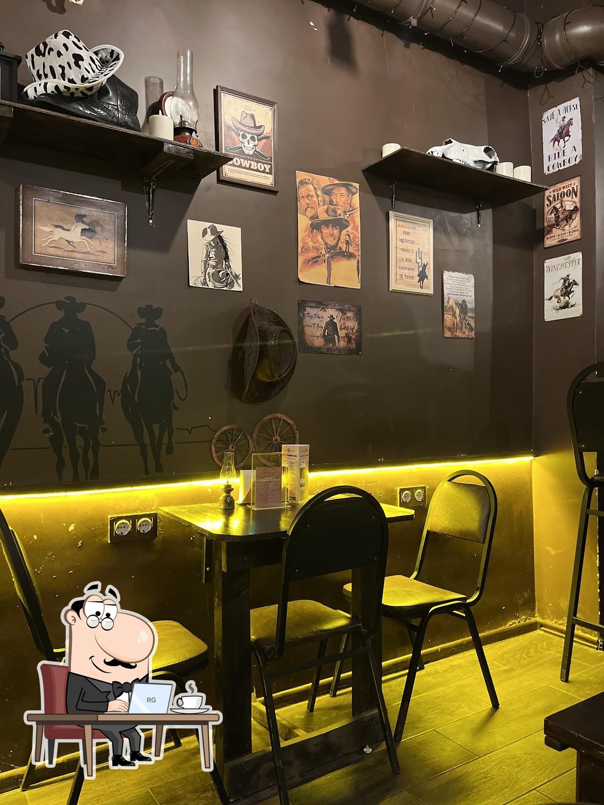 Интерьер "Smoke Burgers & Bar".