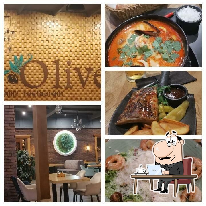 Забронируйте столик в "Olive".