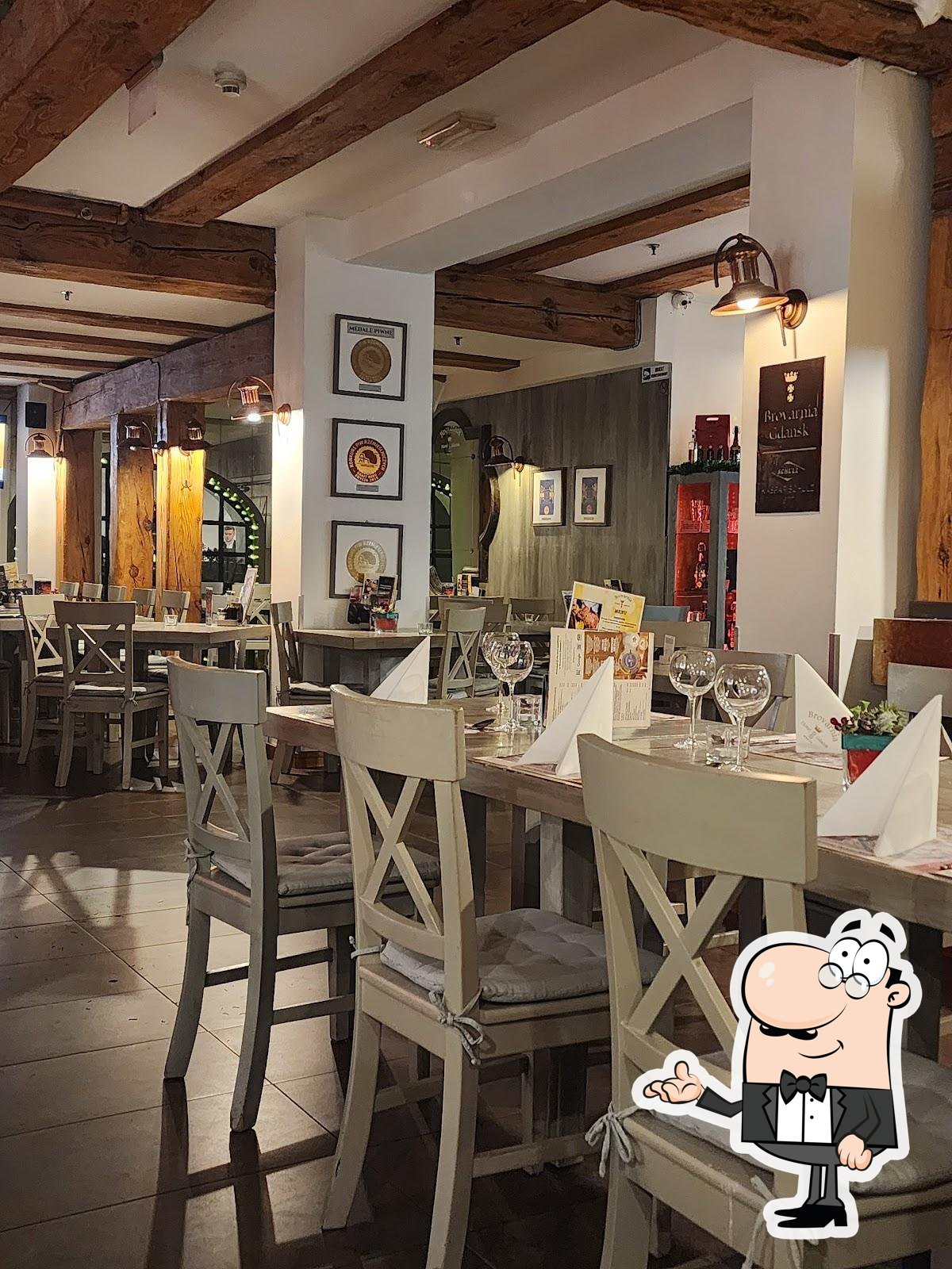 Посмотрите на внутренний интерьер "Brovarnia Gdańsk I Restauracja i Browar w Gdańsku".