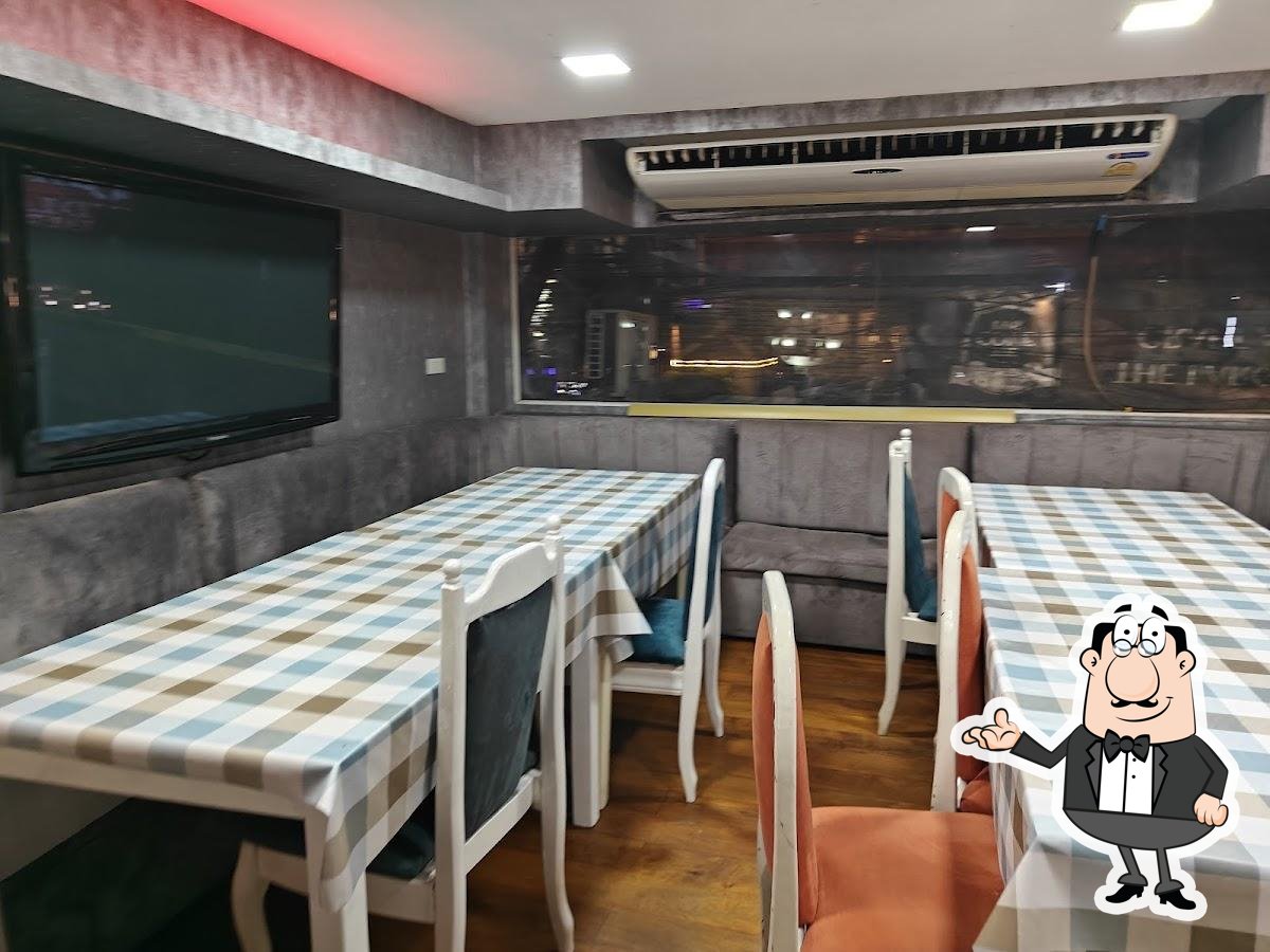 Интерьер "Zaika Indian restaurant".