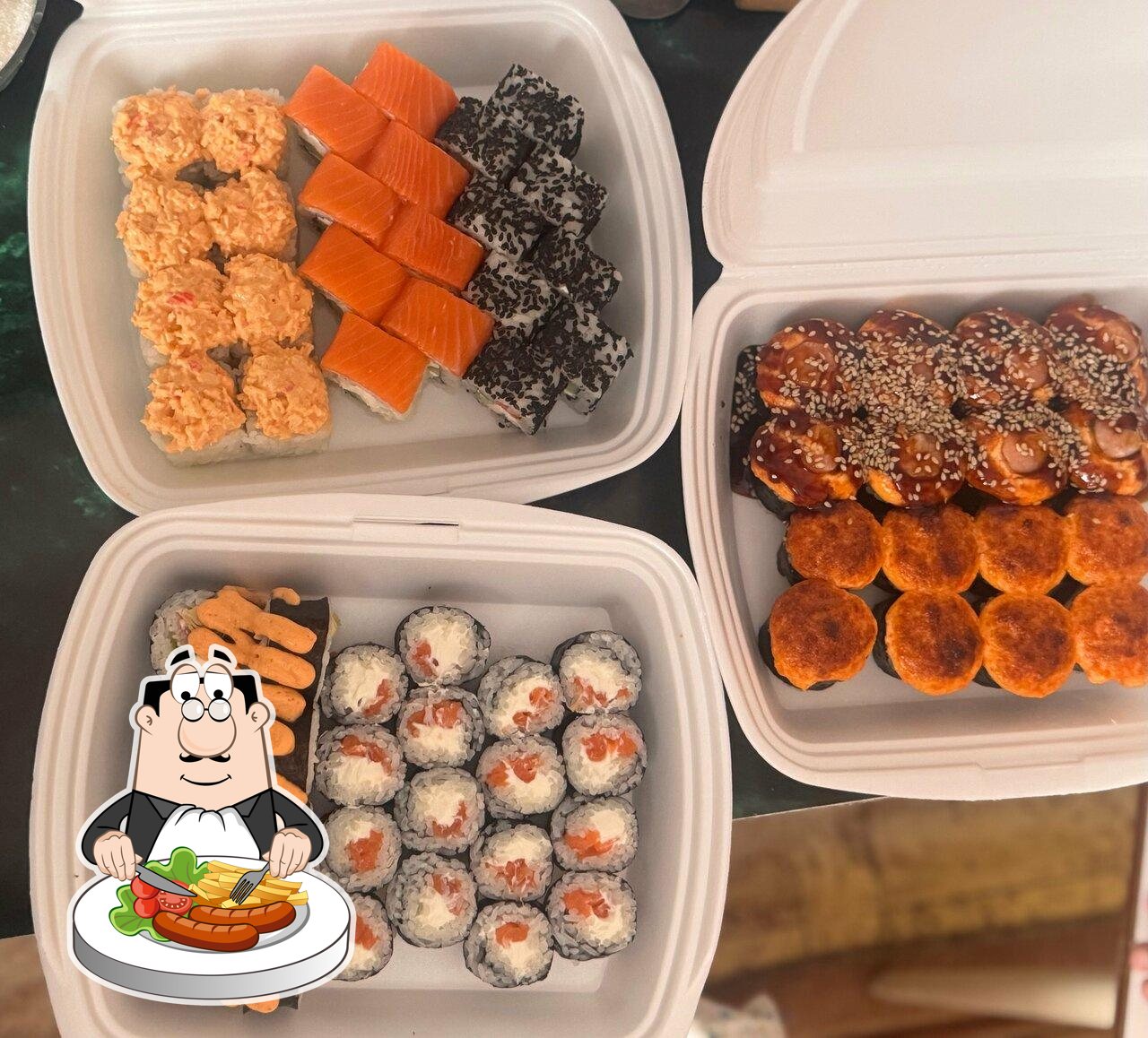 Еда в "Sushi Like"