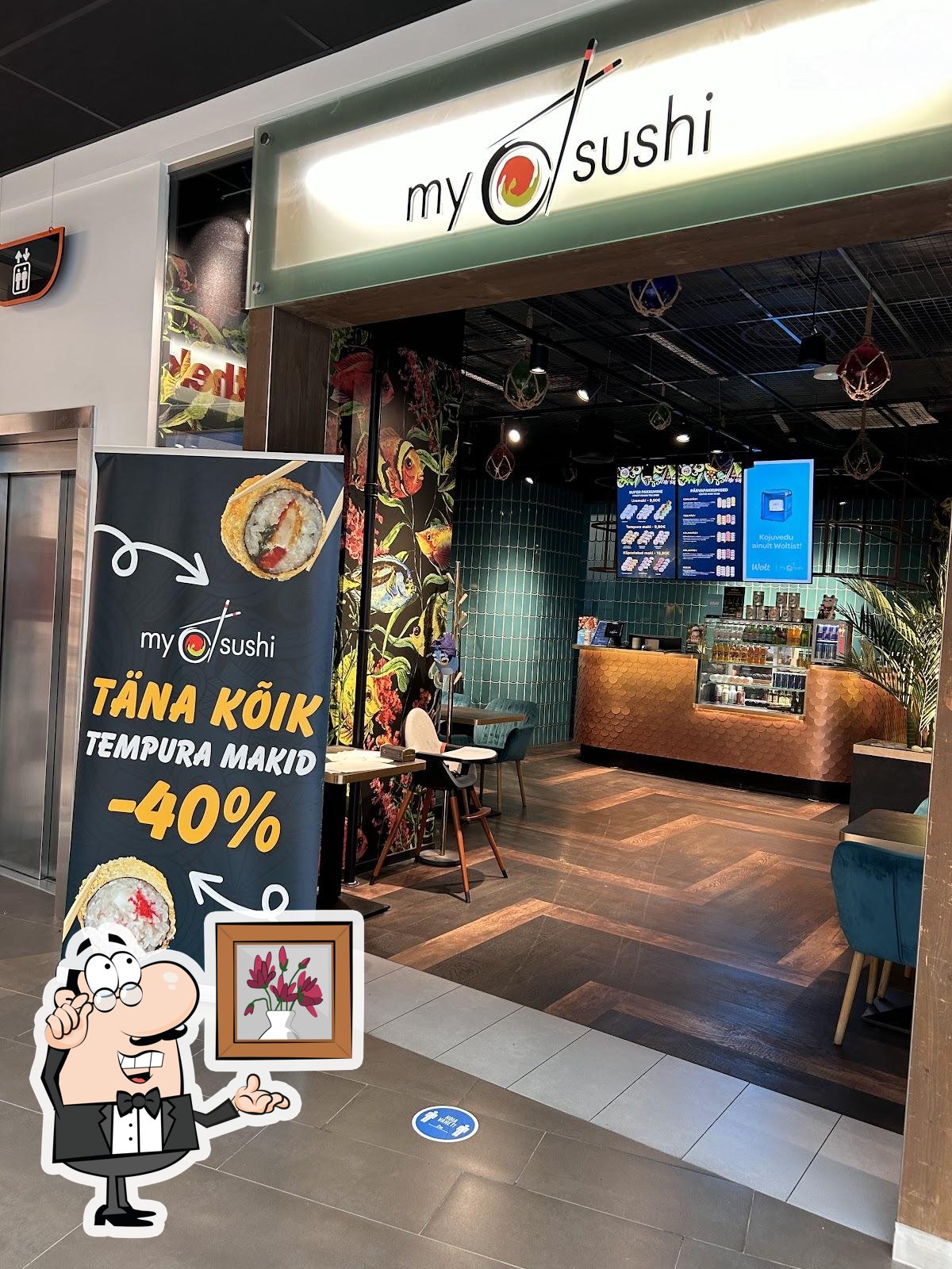 Забронируйте столик в "MySushi Stroomi".