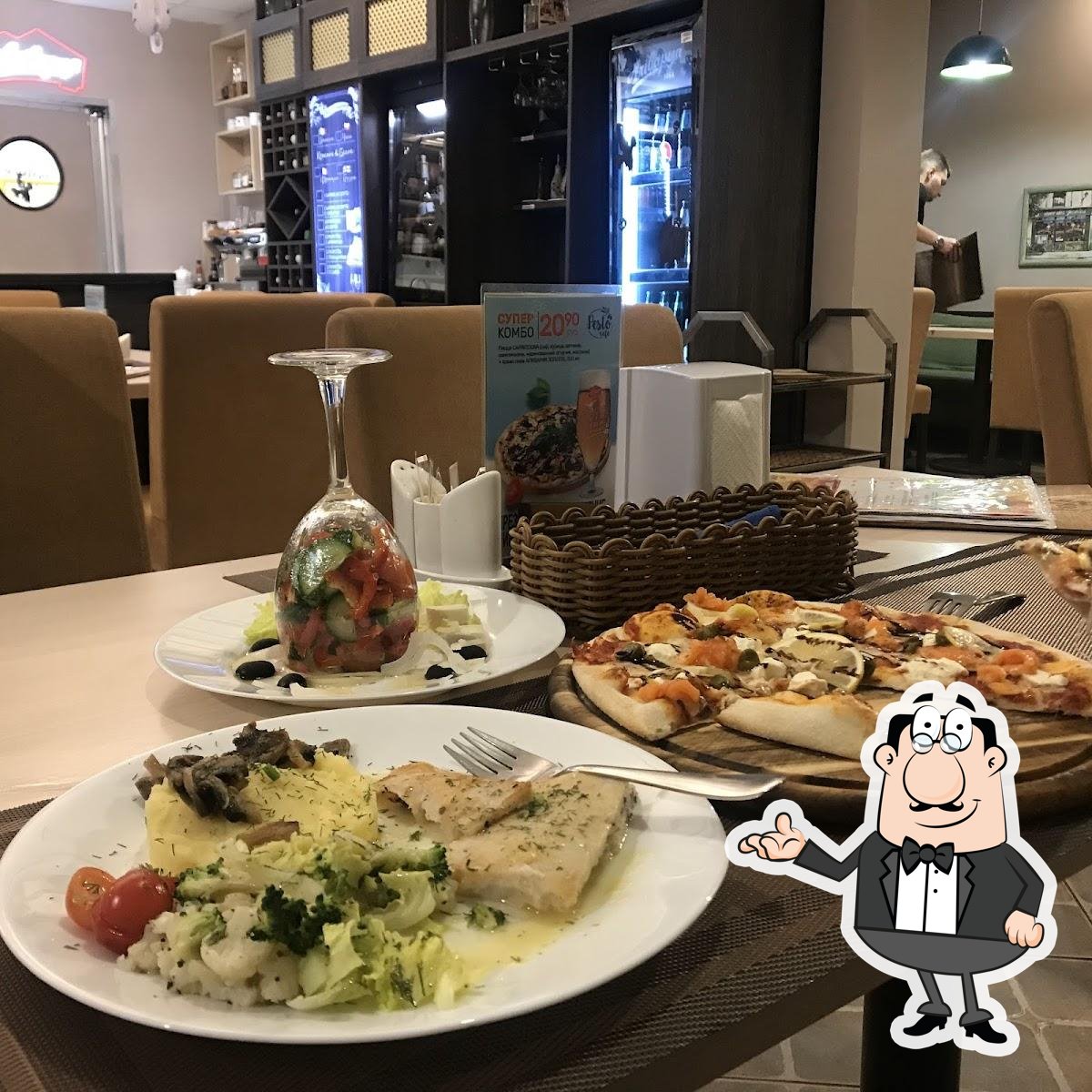 Забронируйте столик в "кафе и пиццерия Pesto".