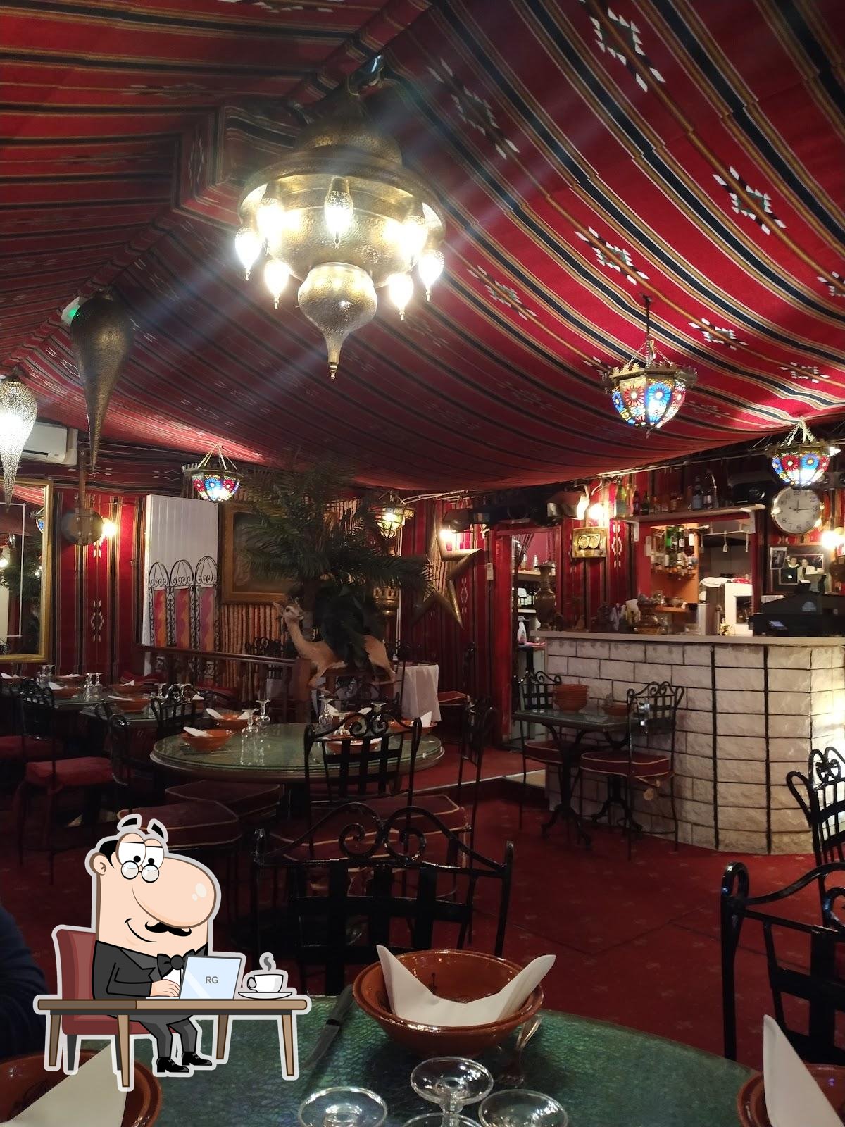 Интерьер "Au Refuge Berbère".