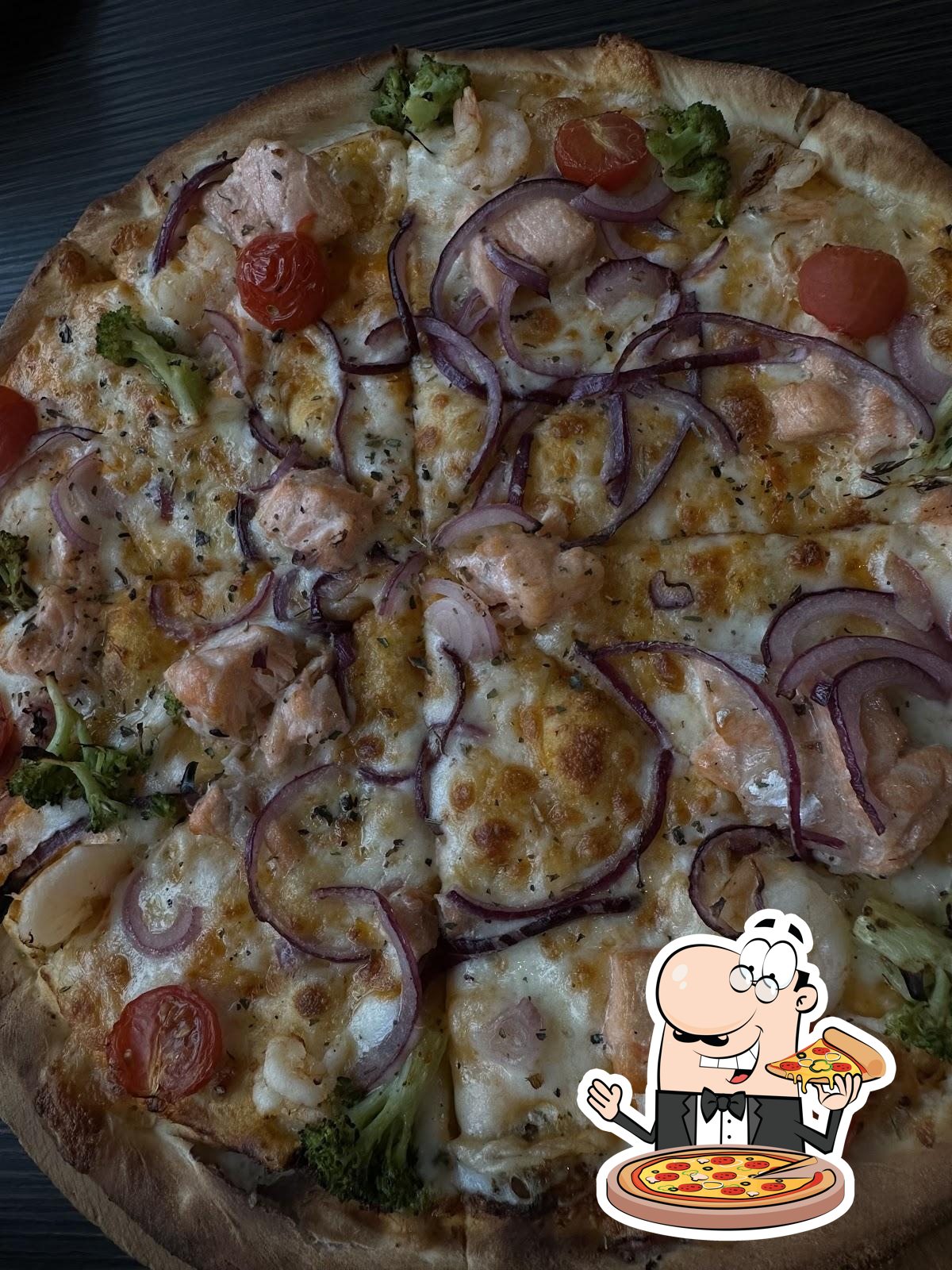 Пицца - самое  популярное фаст-фуд блюдо в мире.